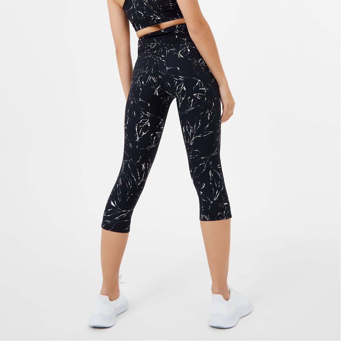 USA Pro High Rise Capri Cropped Leggings