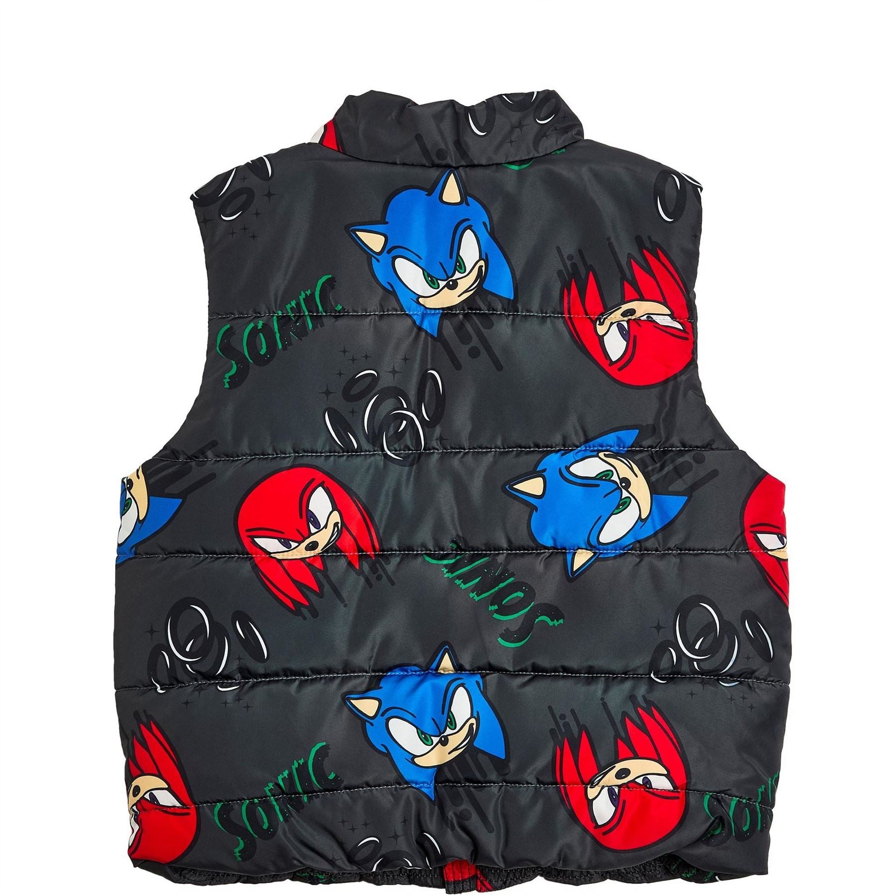 Character Large Genie Mock Neck Vest