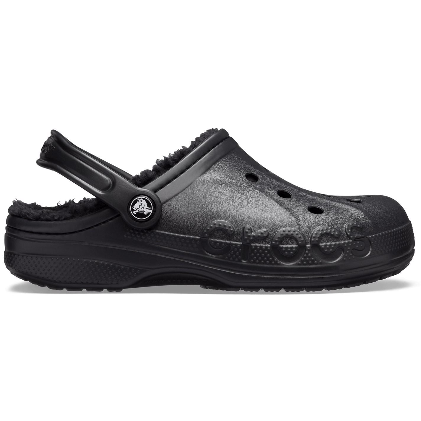 Crocs Baya Lined Flat Heel Mules