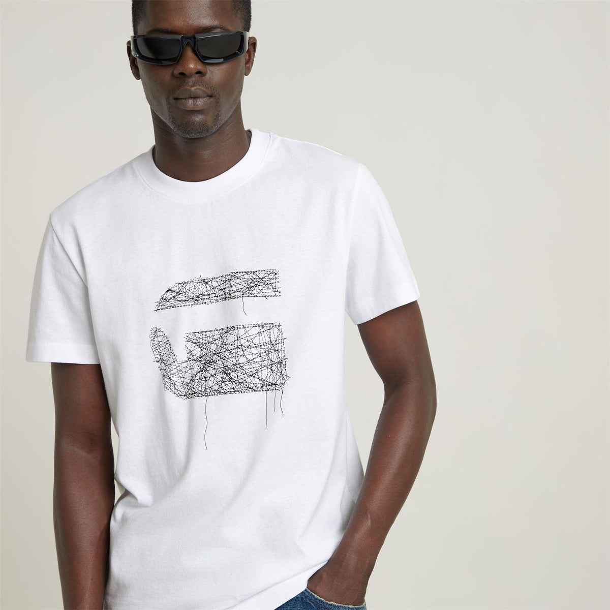 G Star Stitch Burger T-Shirt