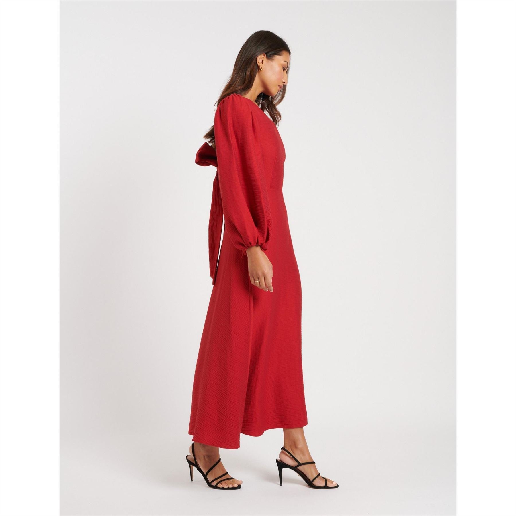 Nobodys Child Child Zola Crew Neck Midi A-Line Dress