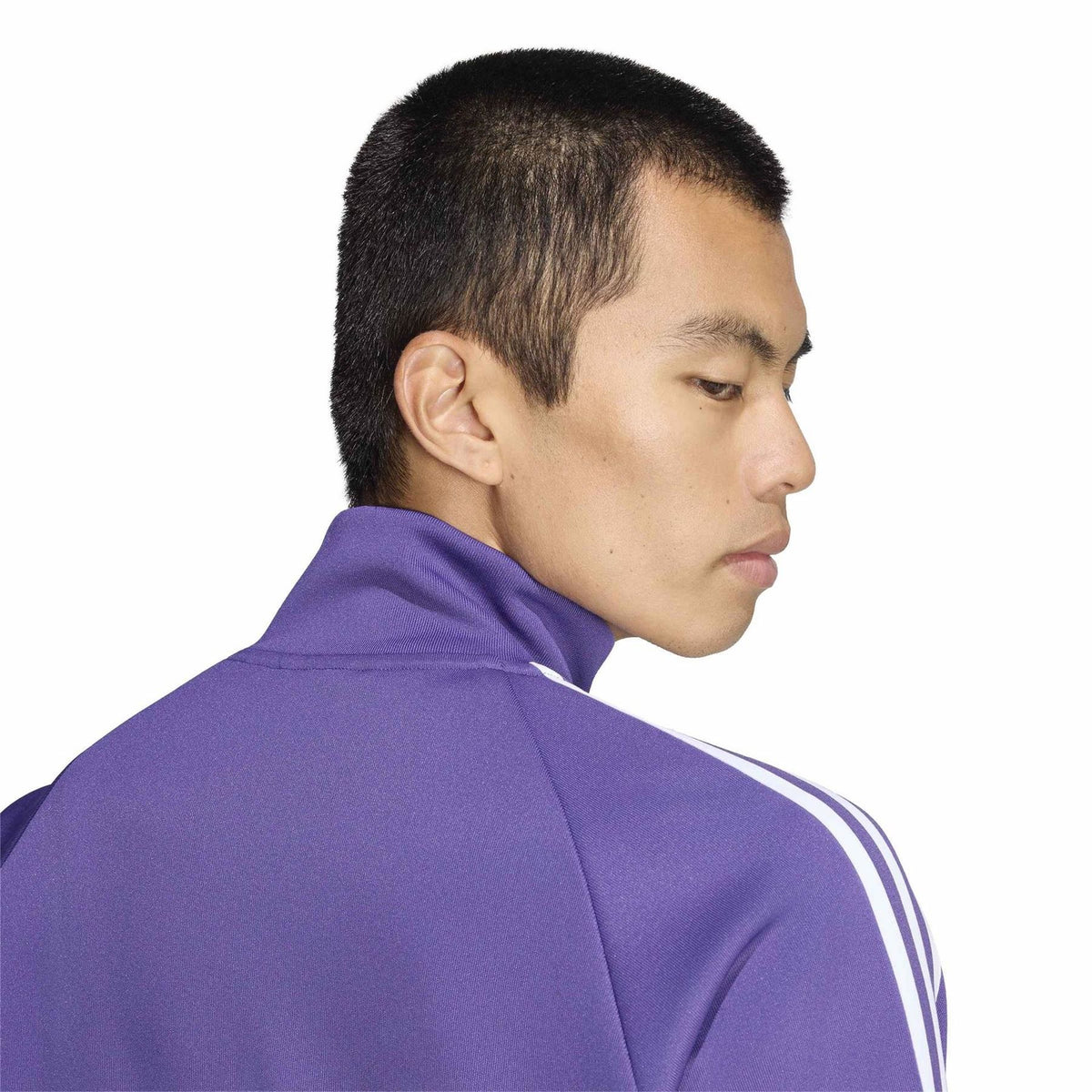adidas Og Real Madrid Long Sleeve Funnel Neck Tracksuit Top