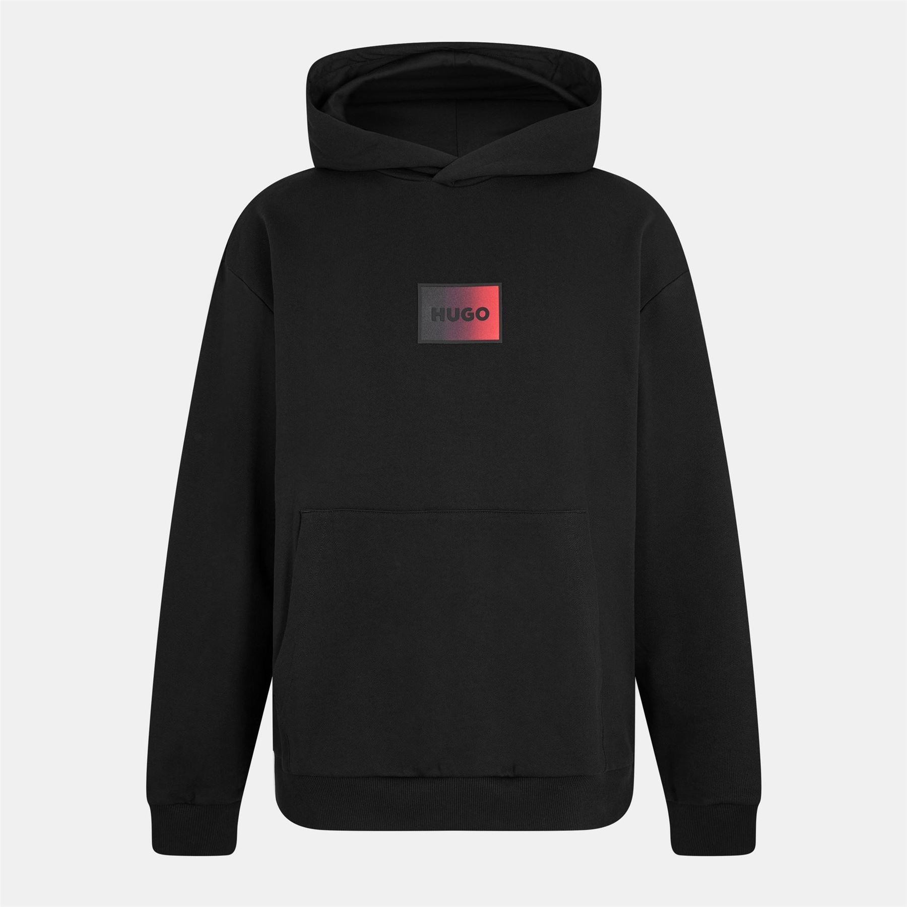 Hugo Hooded Neck Drop Shoulder Sweatshirt