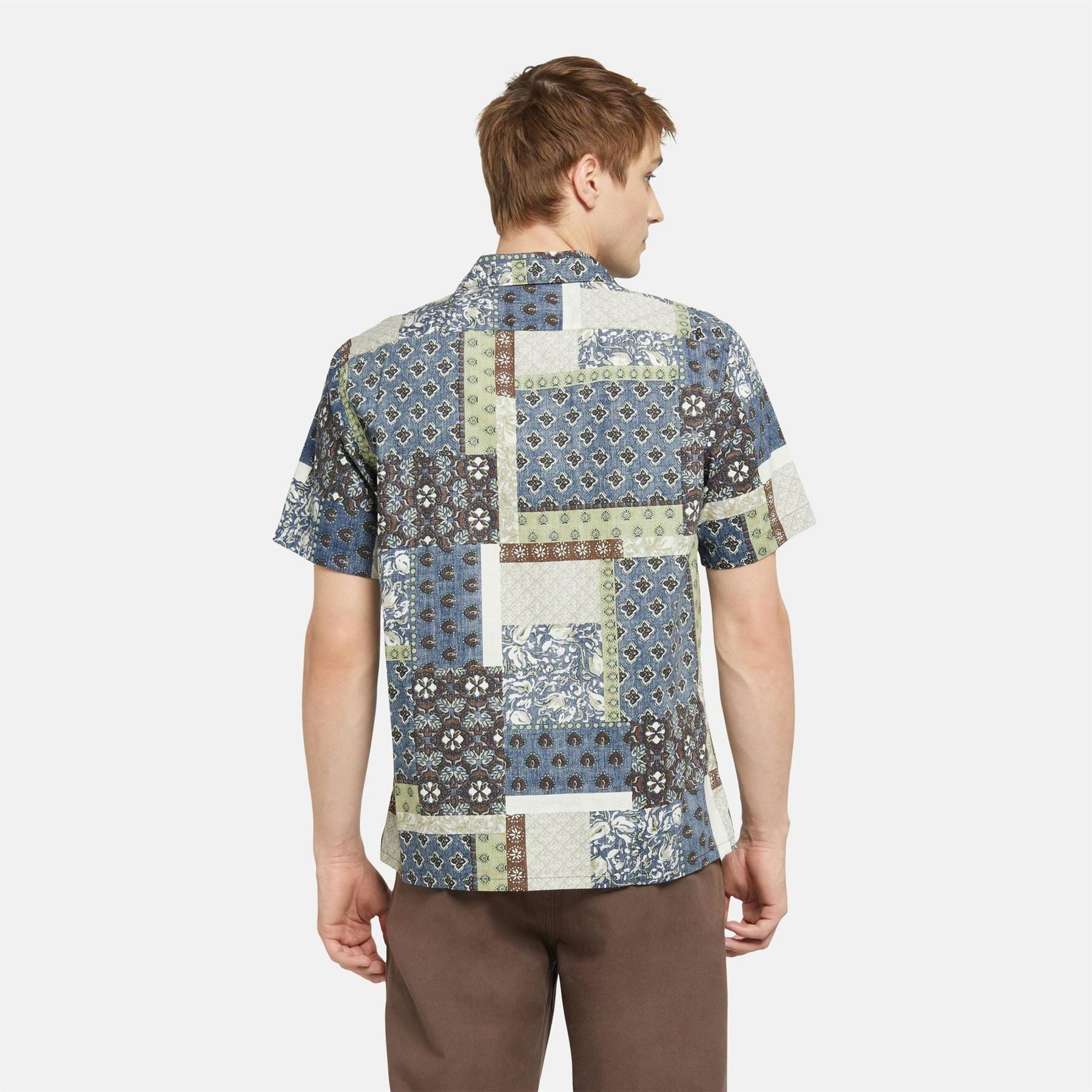 Levis Sunset Camp Short Sleeve Bowling Shirt