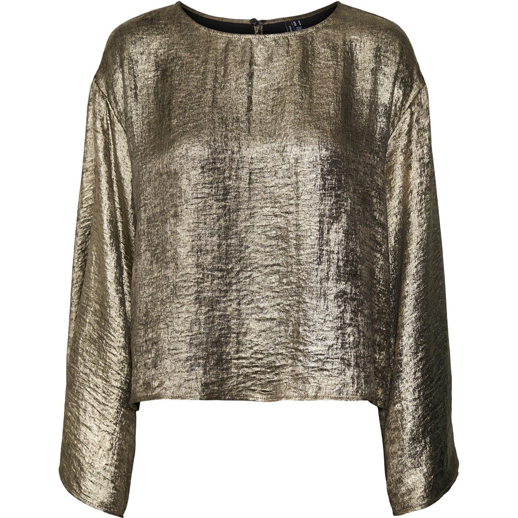 Vero Moda Long Sleeve Relaxed Fit Crew Neck Blouse