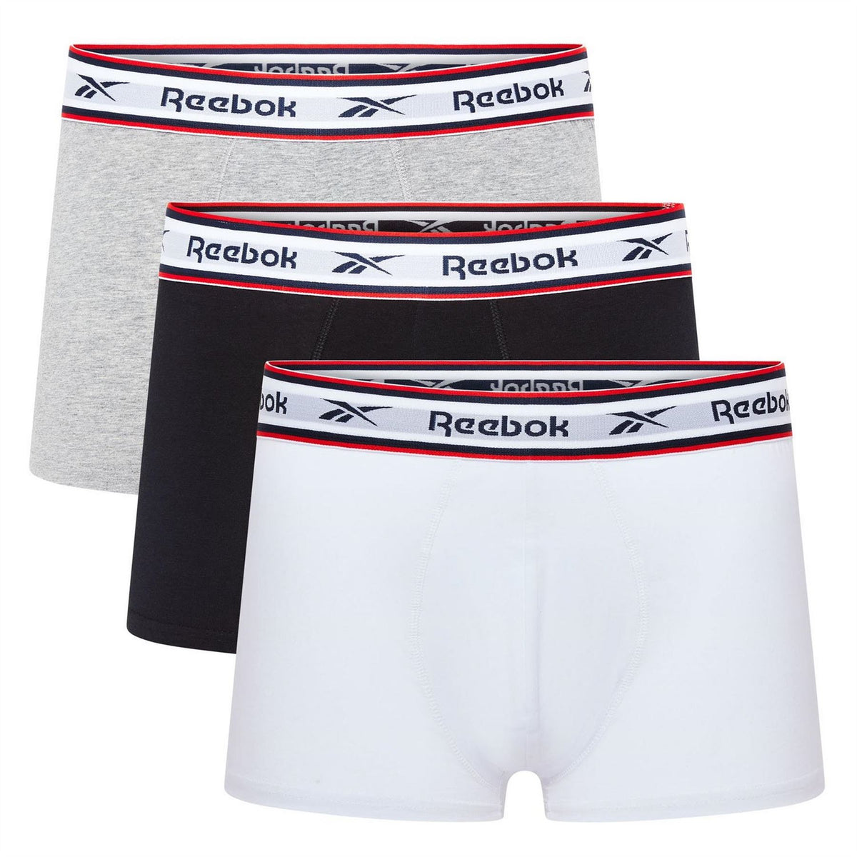 Reebok Mens Pack Boxer Shorts Barlow