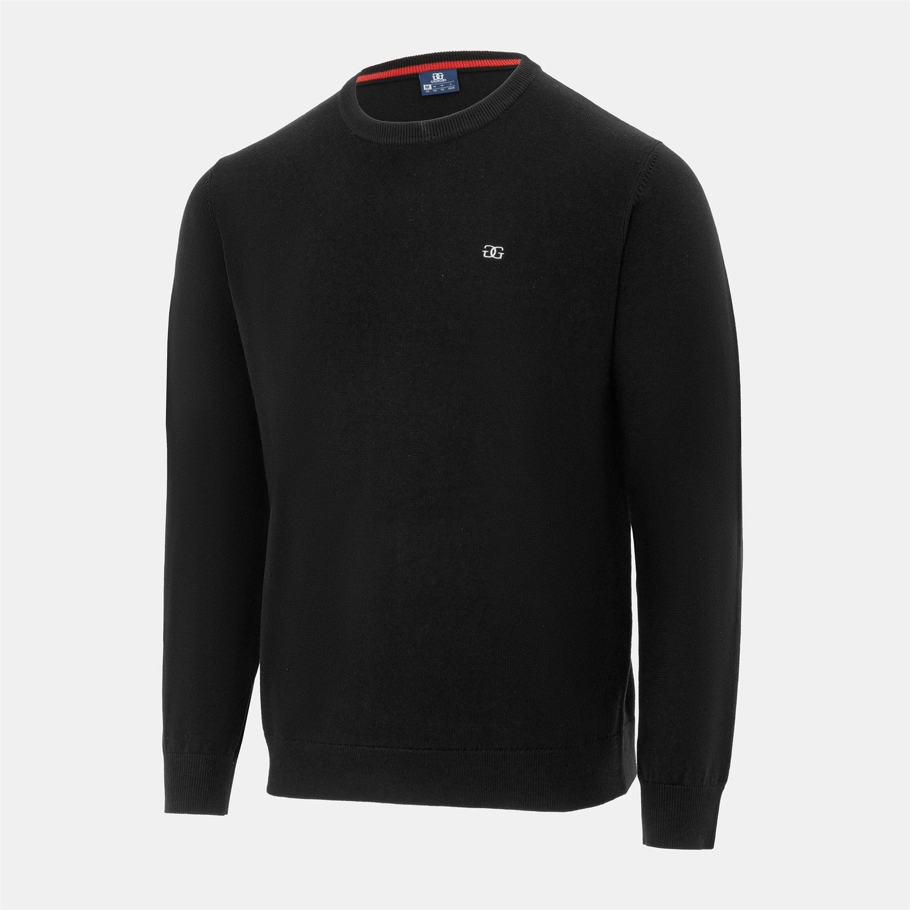 Giorgio Mens Crew Neck Sweater Knit