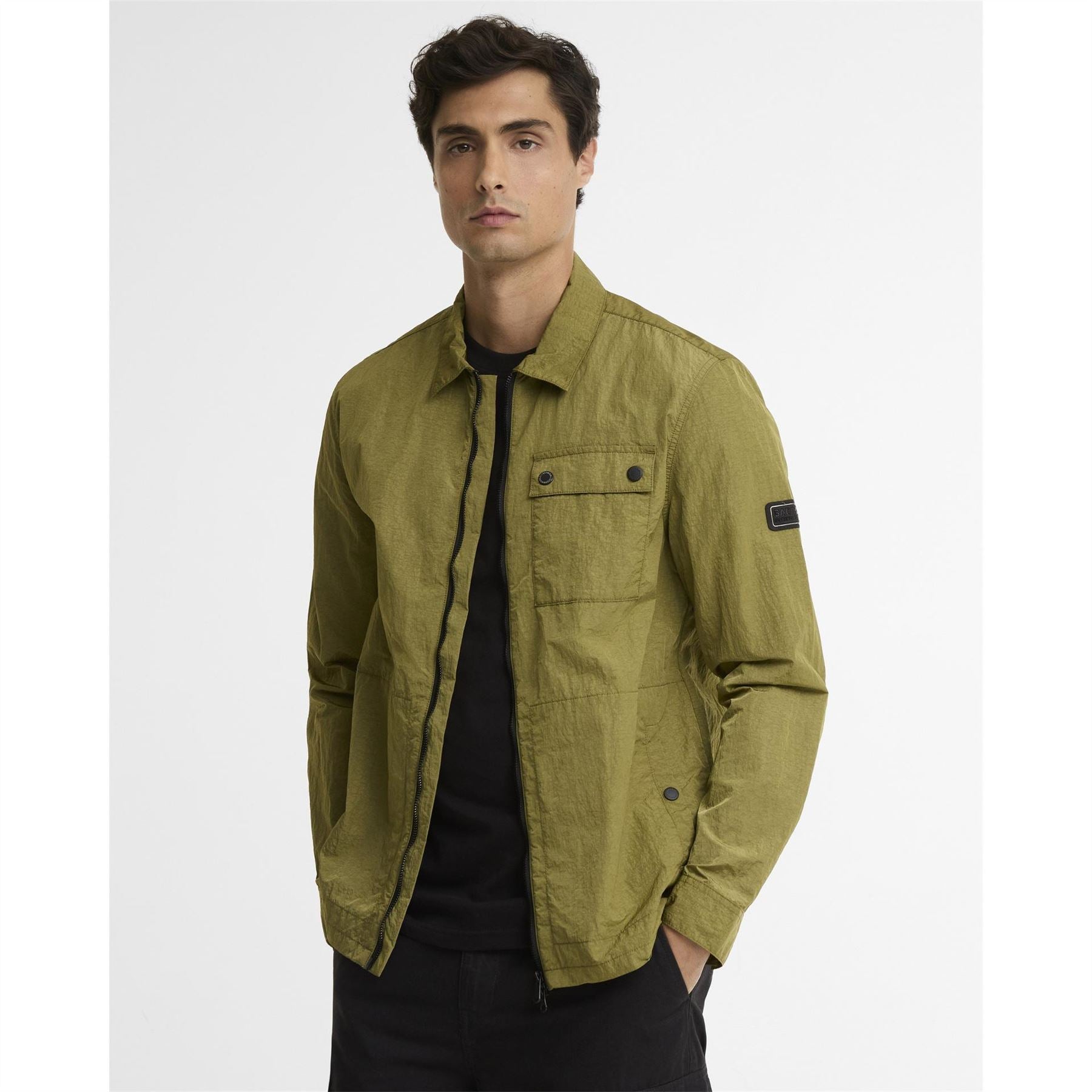 Barbour International Inline Zip Through Overshirt