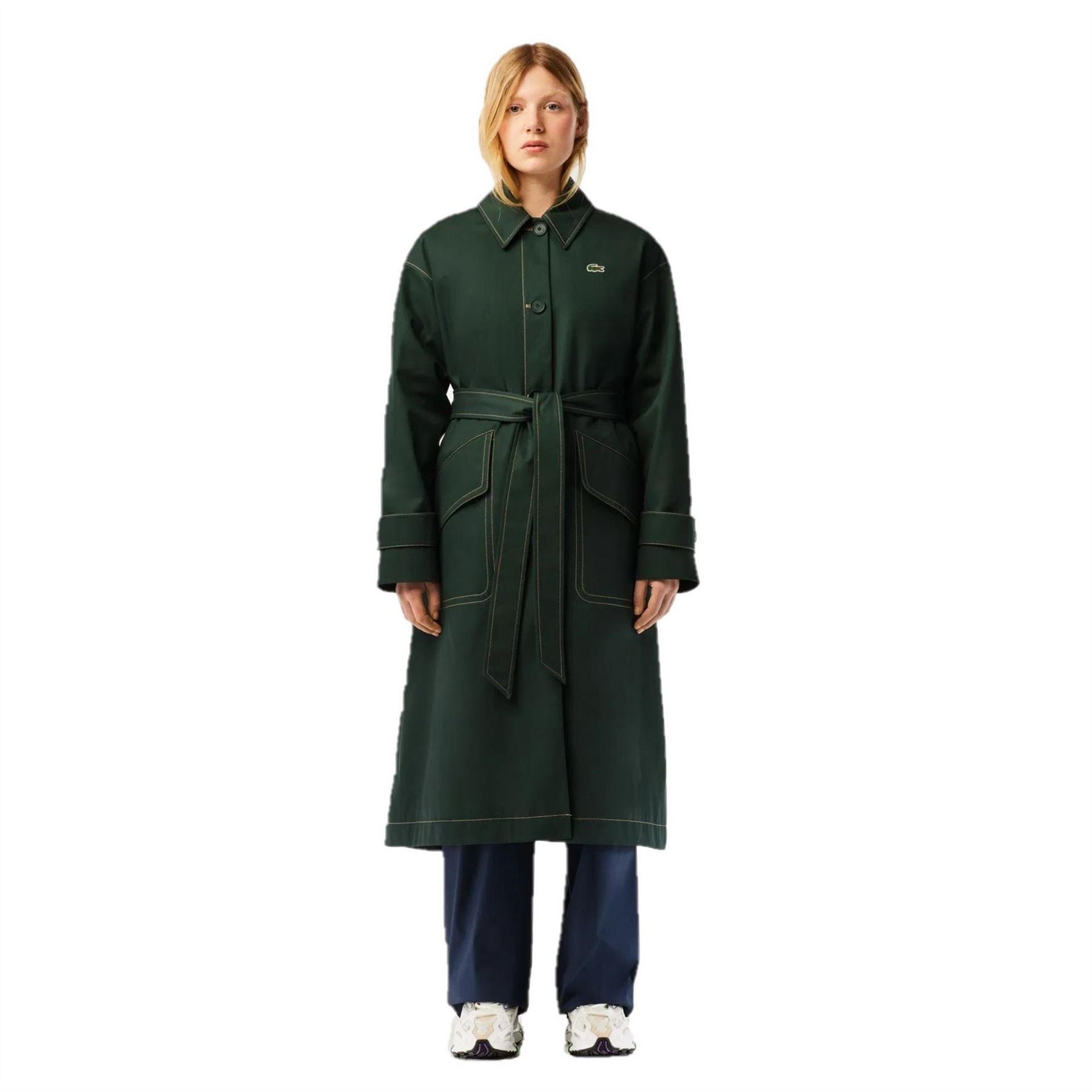 Lacoste Water Resistant Lightweight Rain Anorak