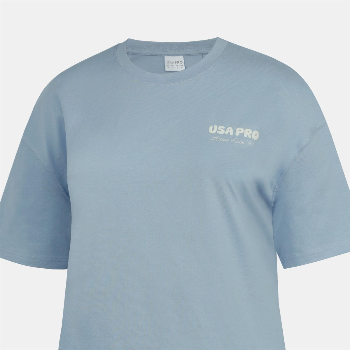 USA Pro Graphic Cotton Short Sleeve Oversized T-Shirt