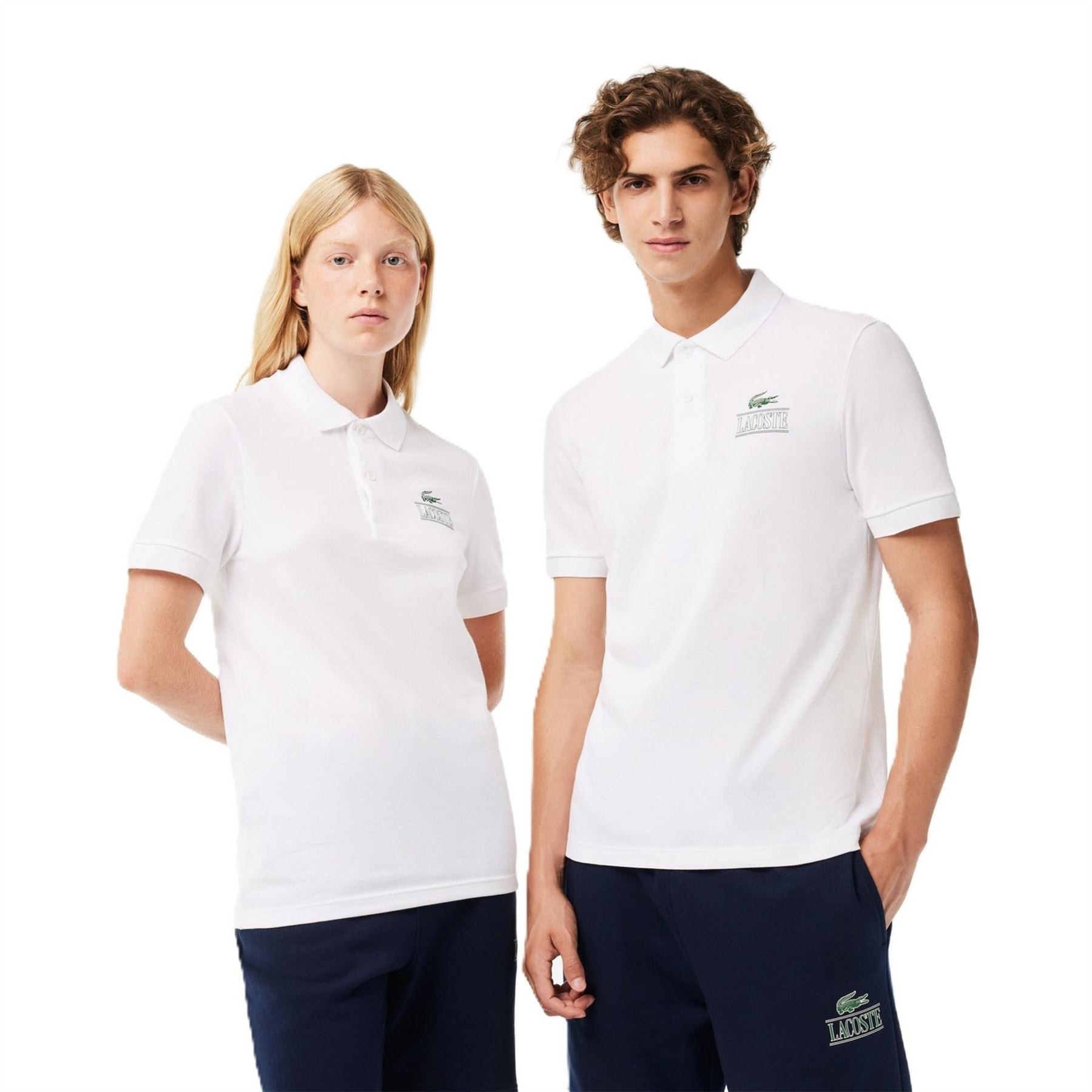 Lacoste Regular Fit Lacoste Lettering Polo
