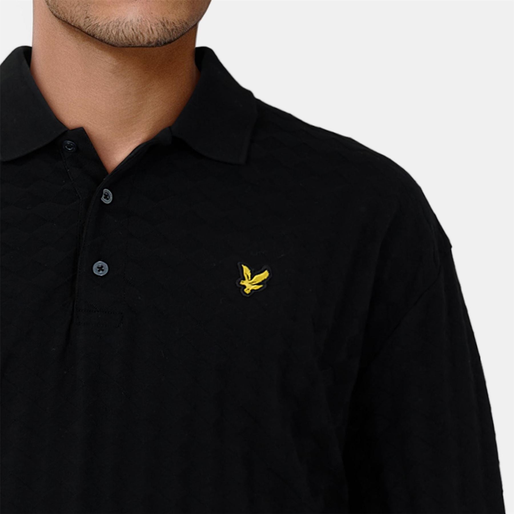 Lyle and Scott Argyle Regular Fit Short Sleeve Top
