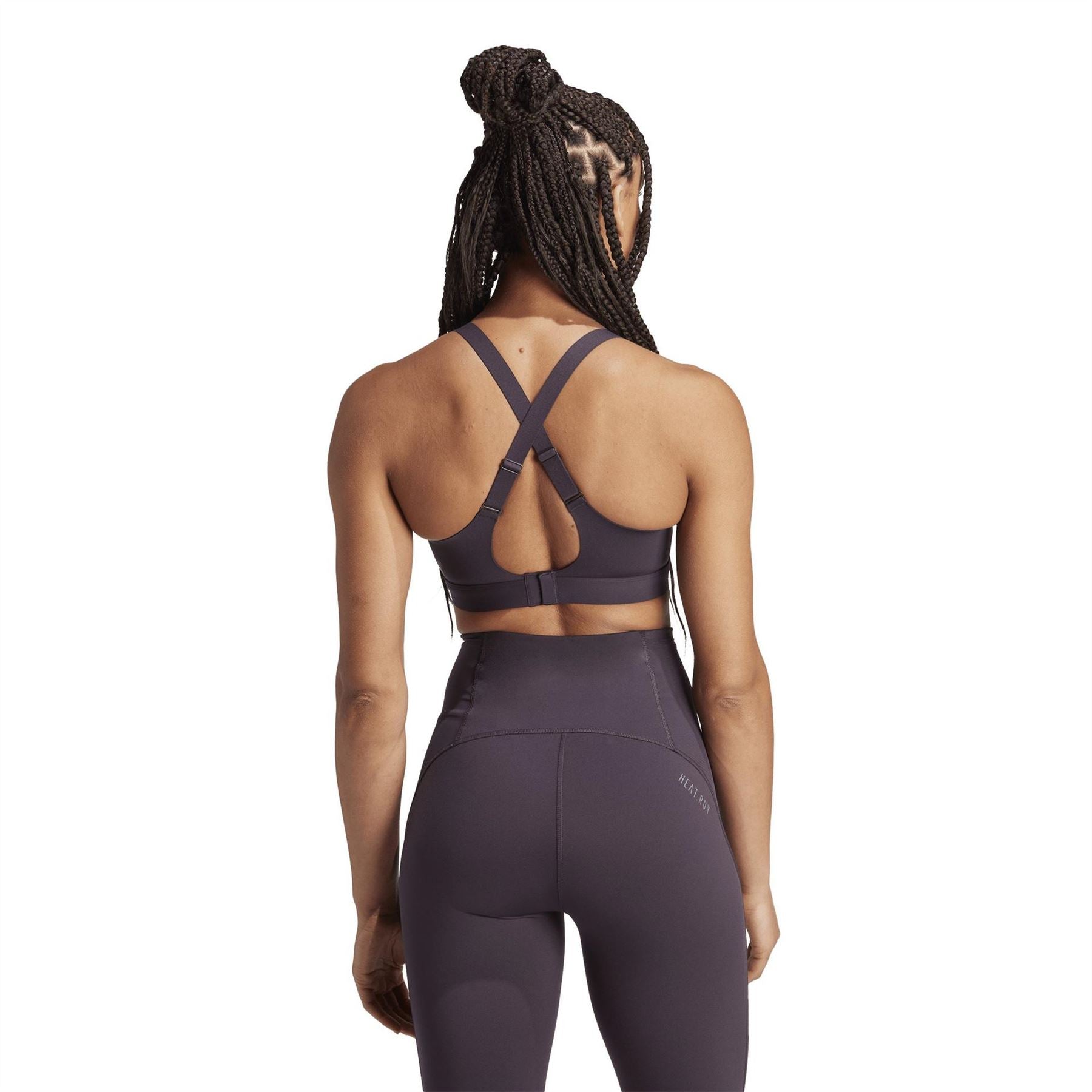 adidas Womens Tlrdim Luxe Hs High Impact Sports Bra