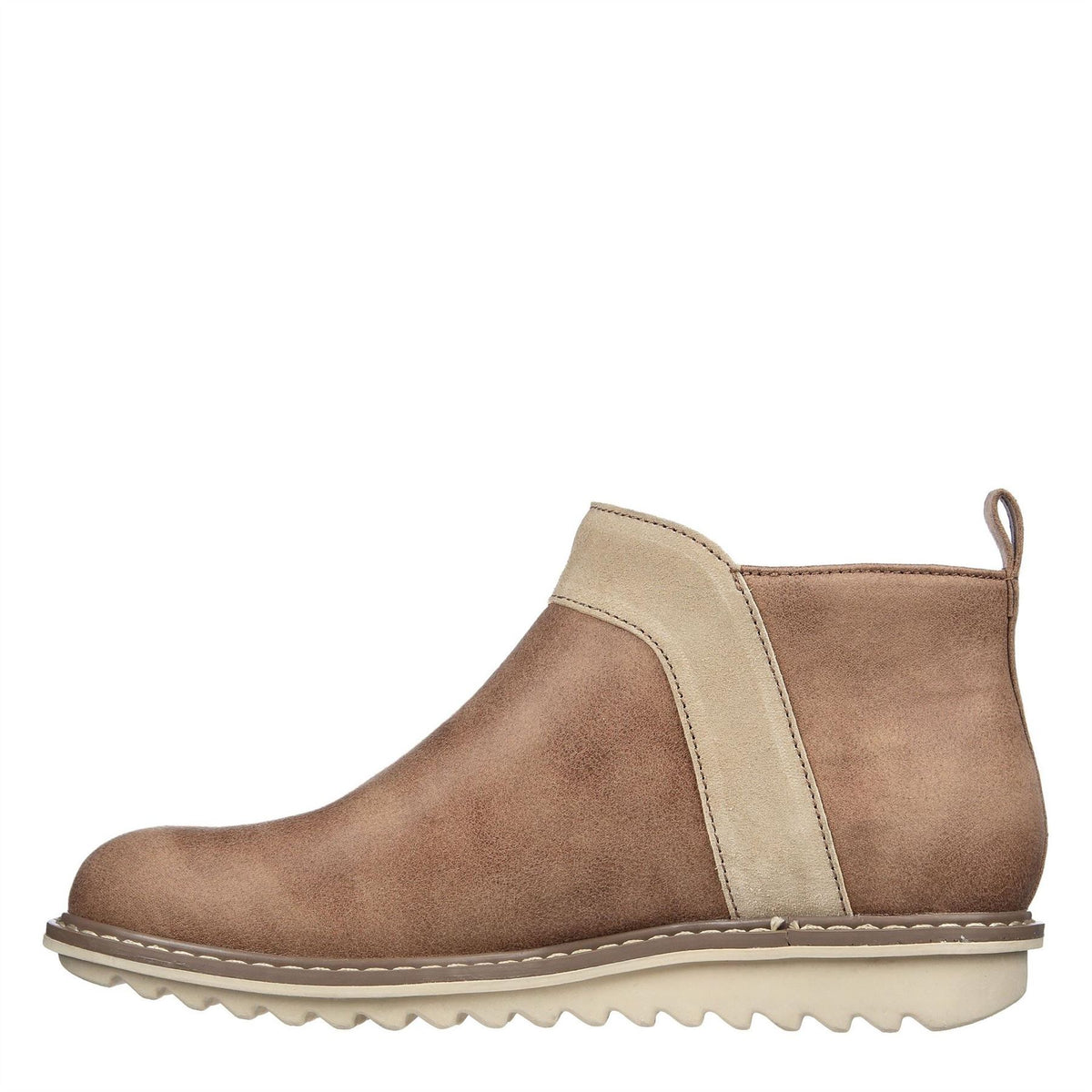 Skechers Arch Fit Ankle Boots with Side Zipper