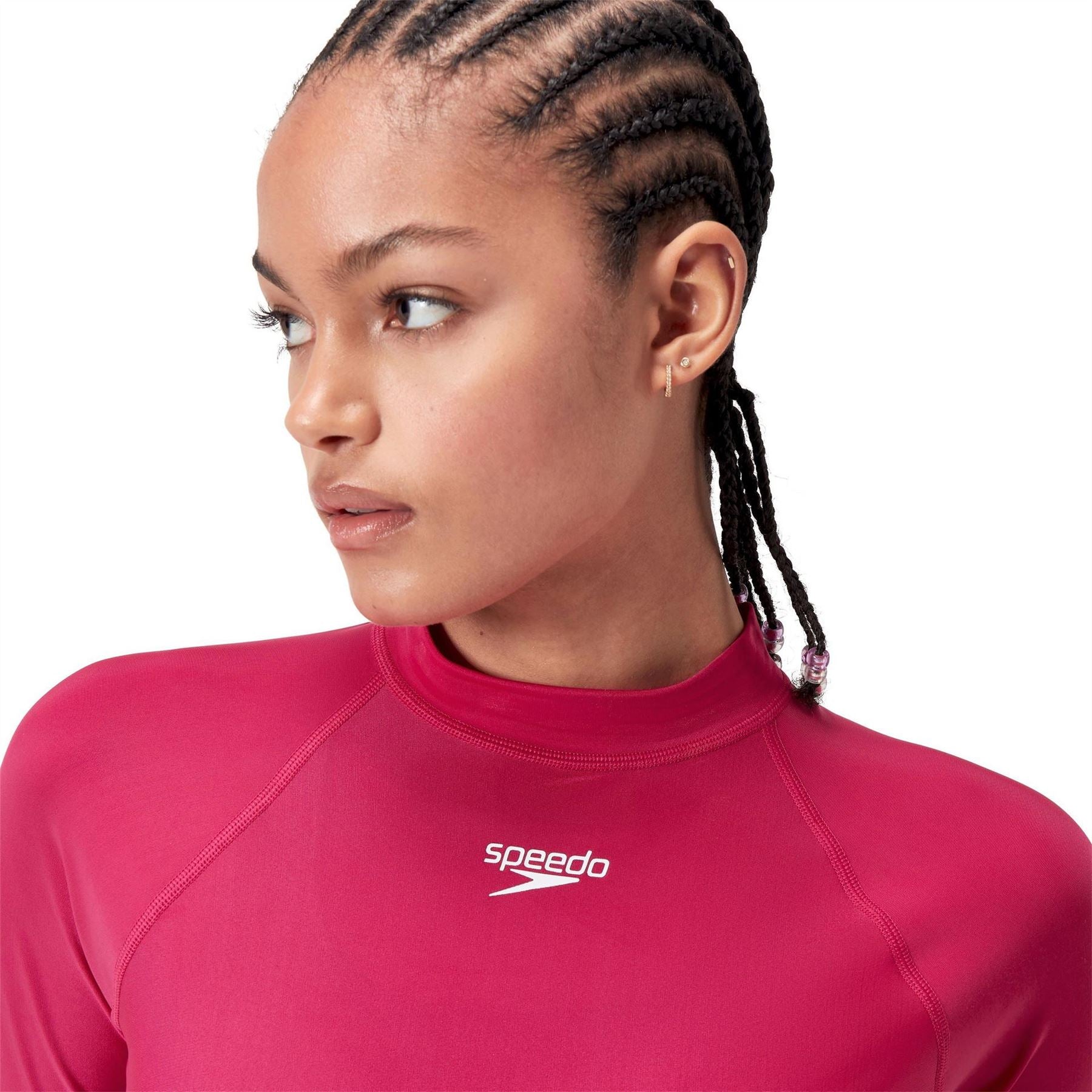 Speedo Long Sleeve One Piece Swimsuit