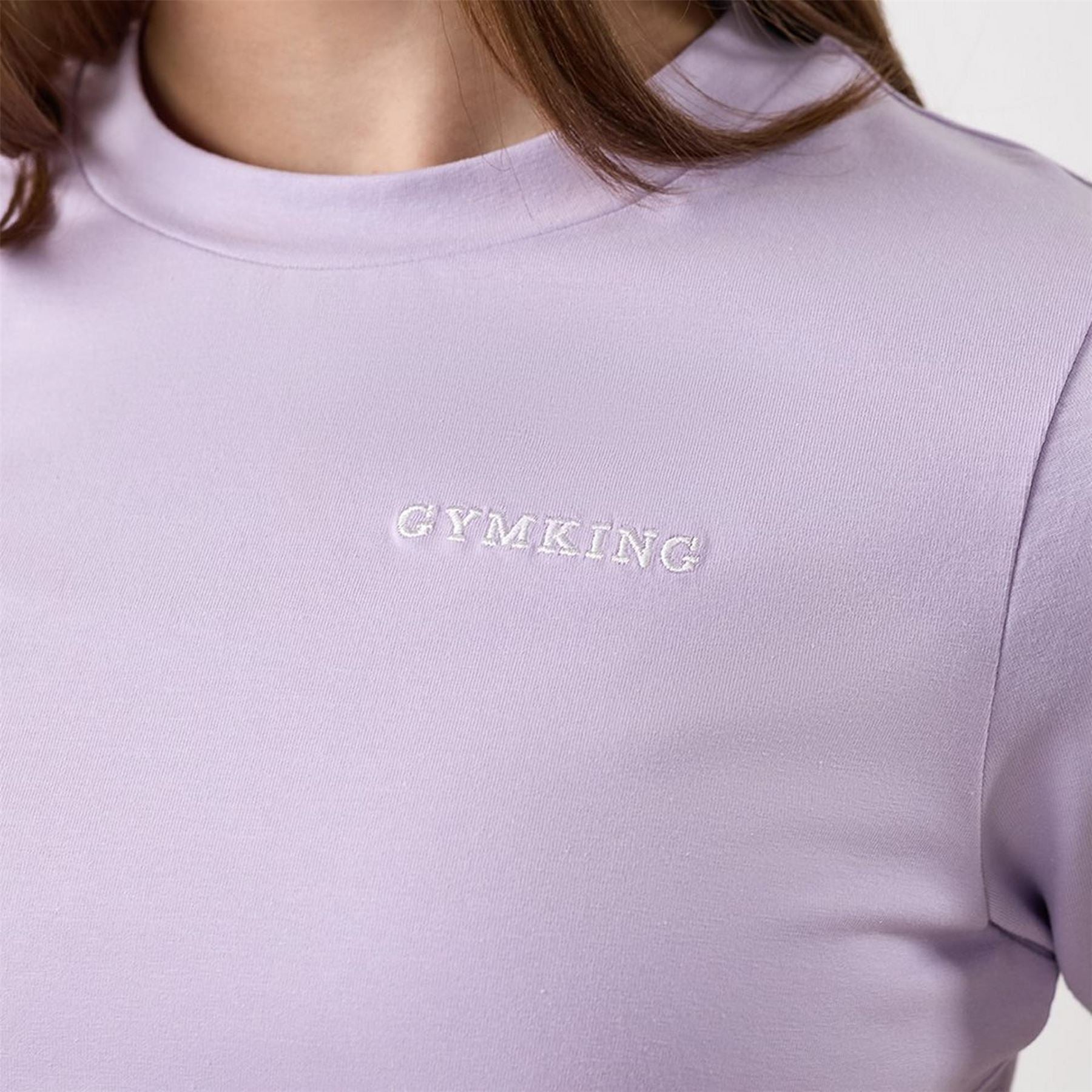 Gym King King Kids 365 Fitted Tee   Hyacinth