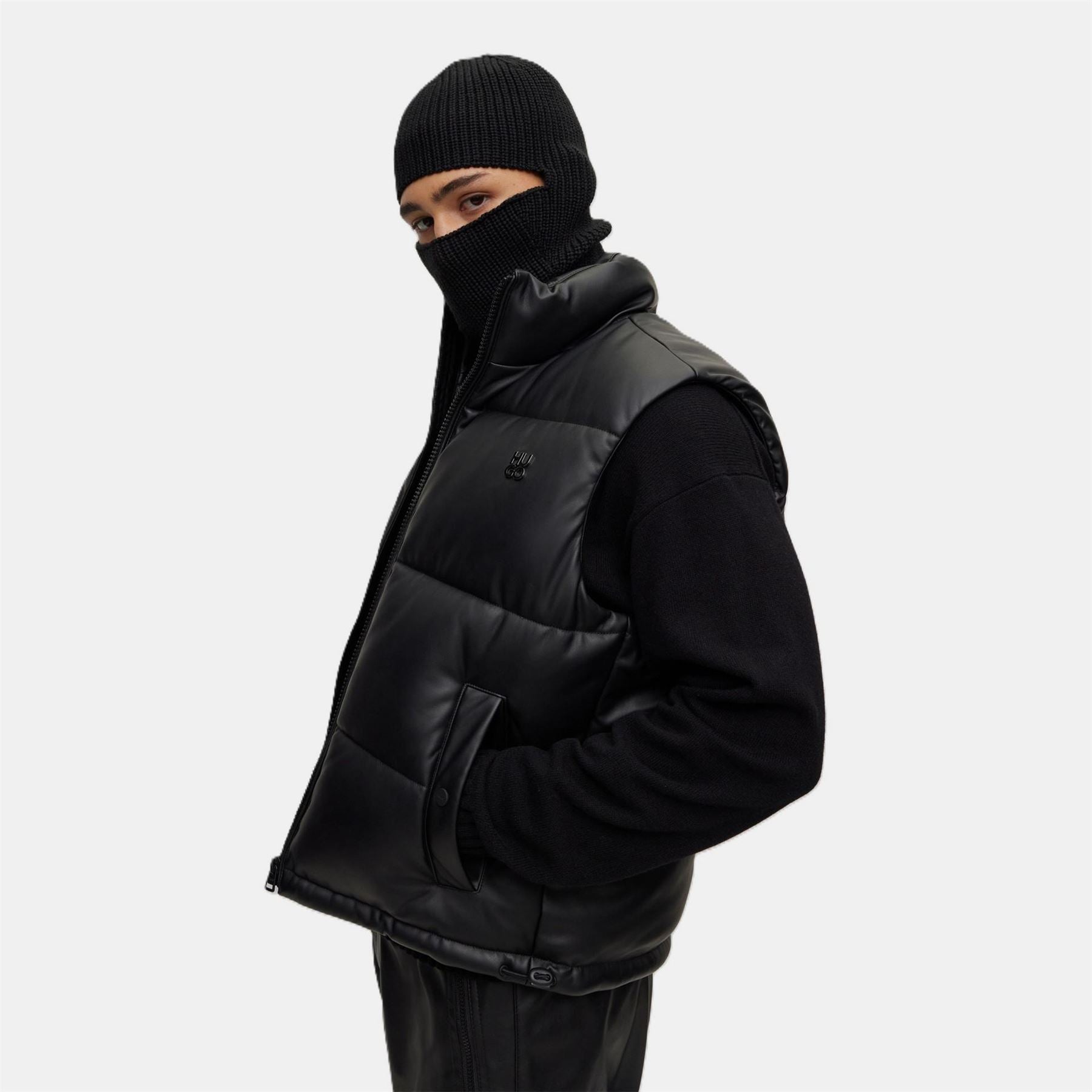 Hugo Wordmark Logo Soft Feel Balaclava