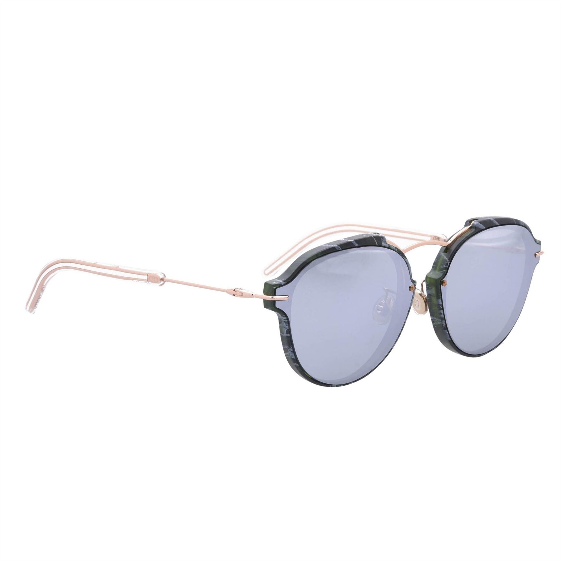 DIOR Brown 0cd000755 Round Sunglasses