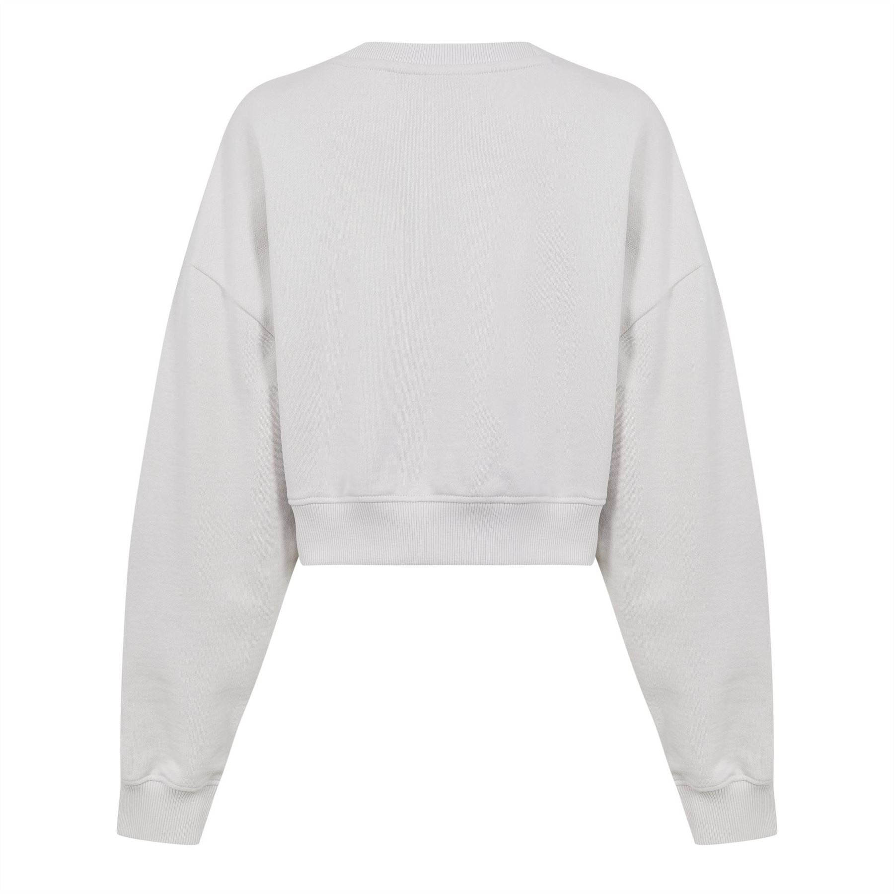 Calvin Klein Jeans Institutional Drop Shoulder Cropped Sweatshirt