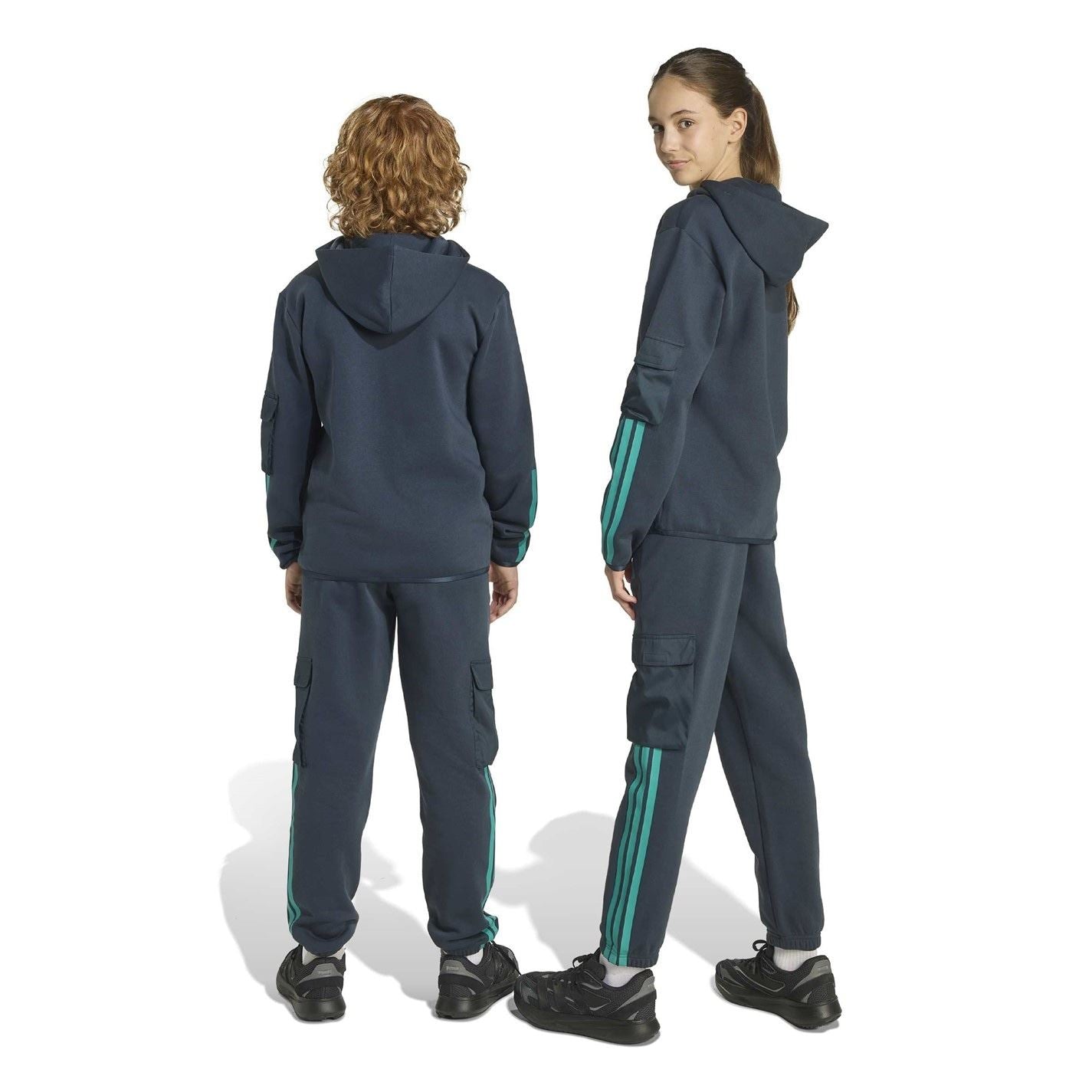 adidas Utility Fleece Cargo Joggers Juniors