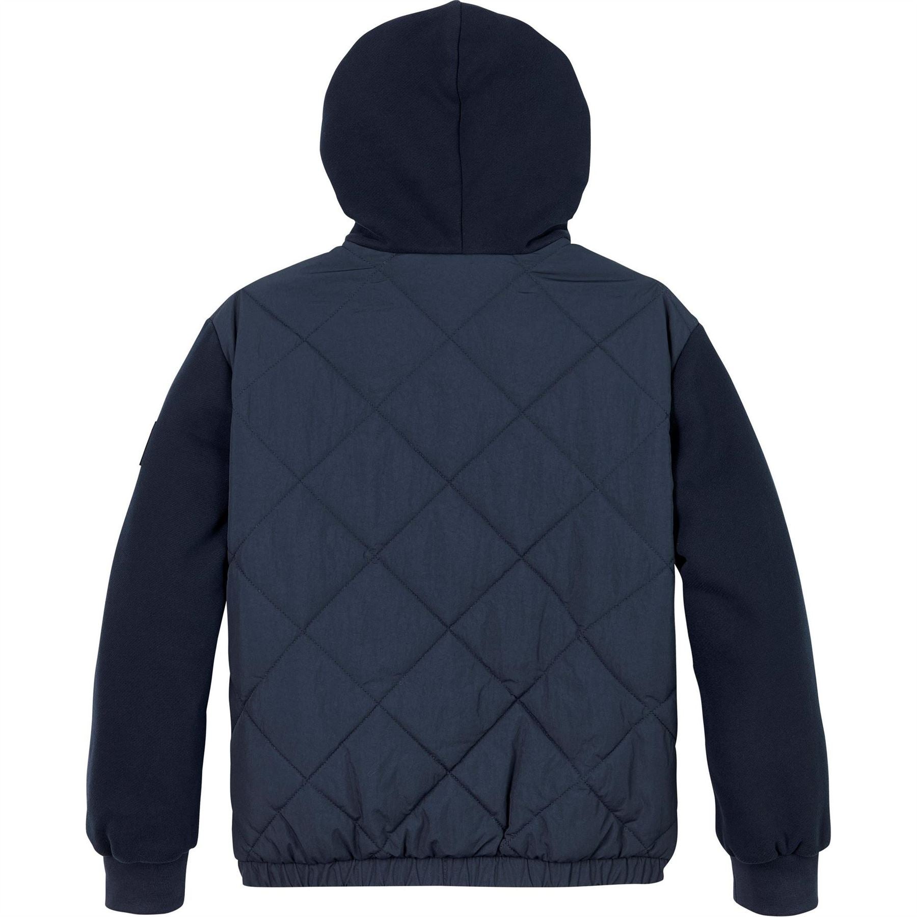 Tommy Hilfiger Hooded Neck Quilted Puffer Jacket with Ribbed Cuff