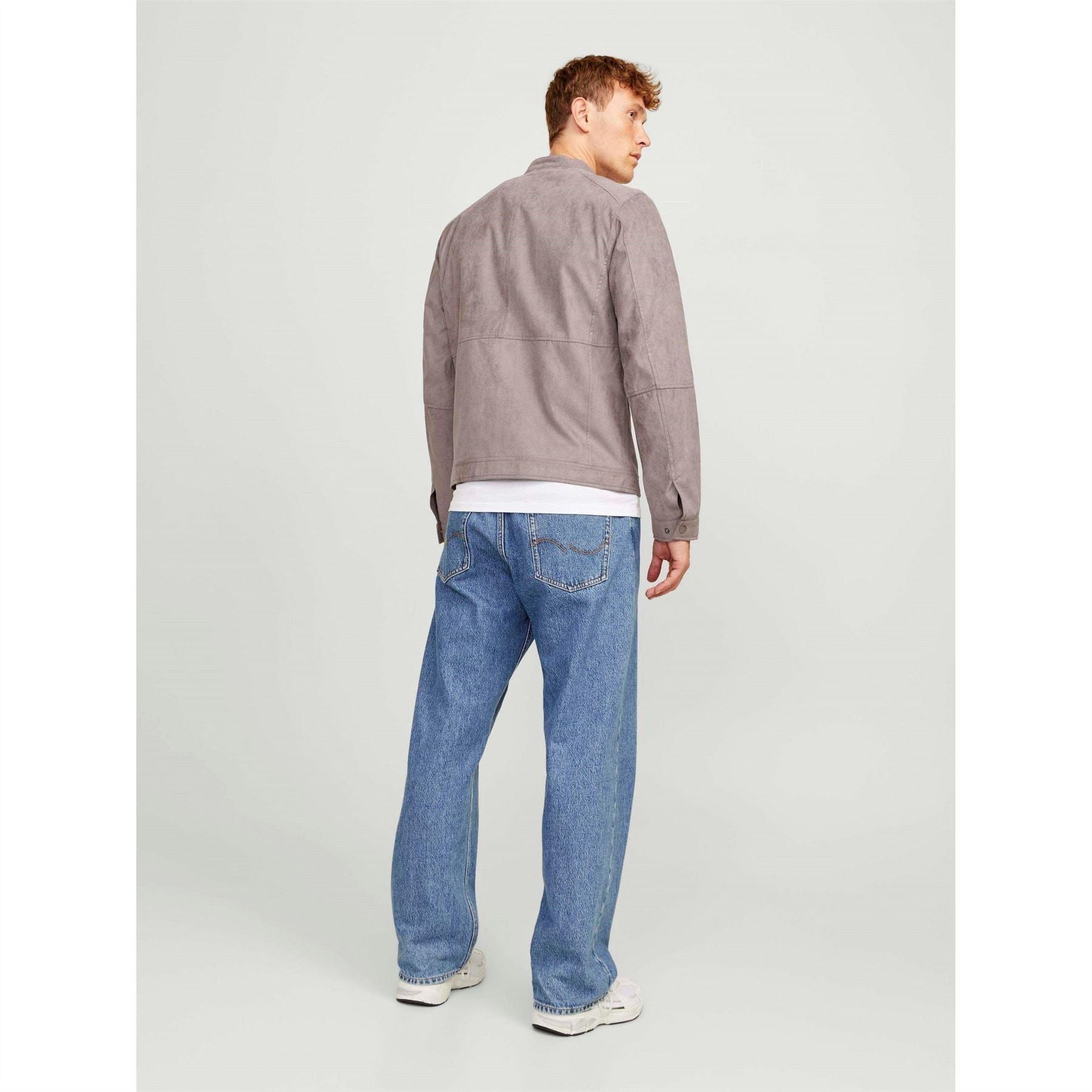 Jack and Jones Mens Biker Jacket