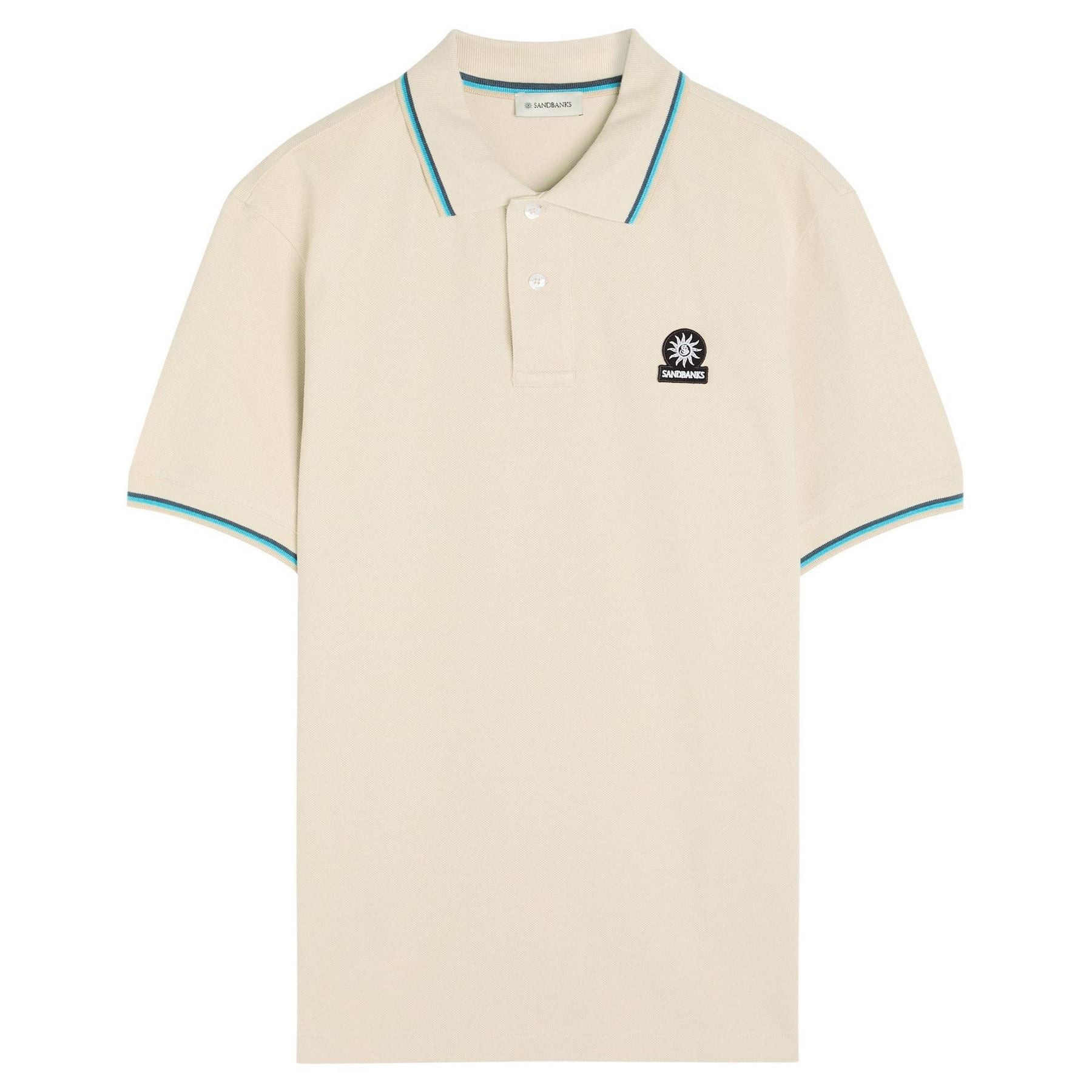 Sandbanks Polo Ss Tppd Pique