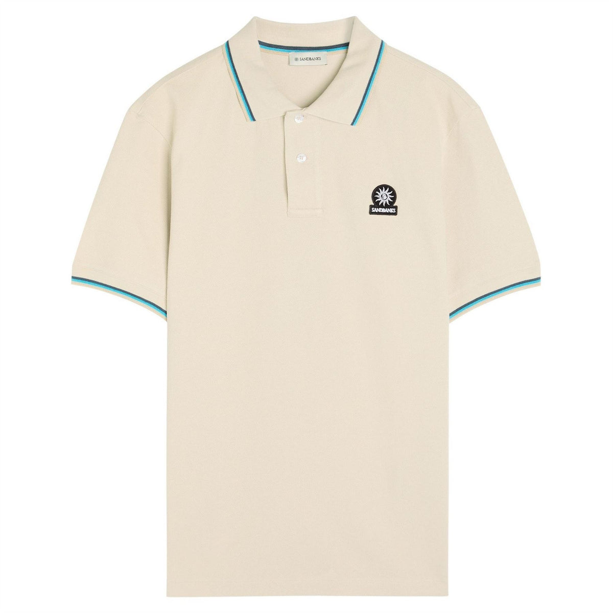 Sandbanks Polo Ss Tppd Pique