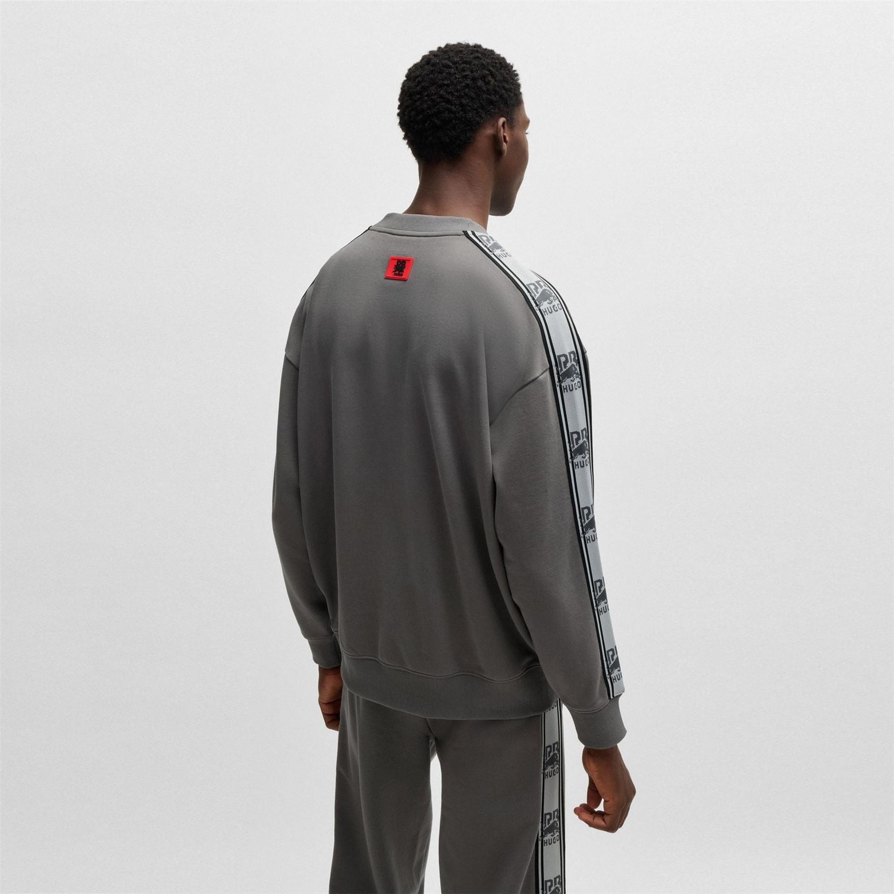 Hugo Tape Cotton Sweatshirt