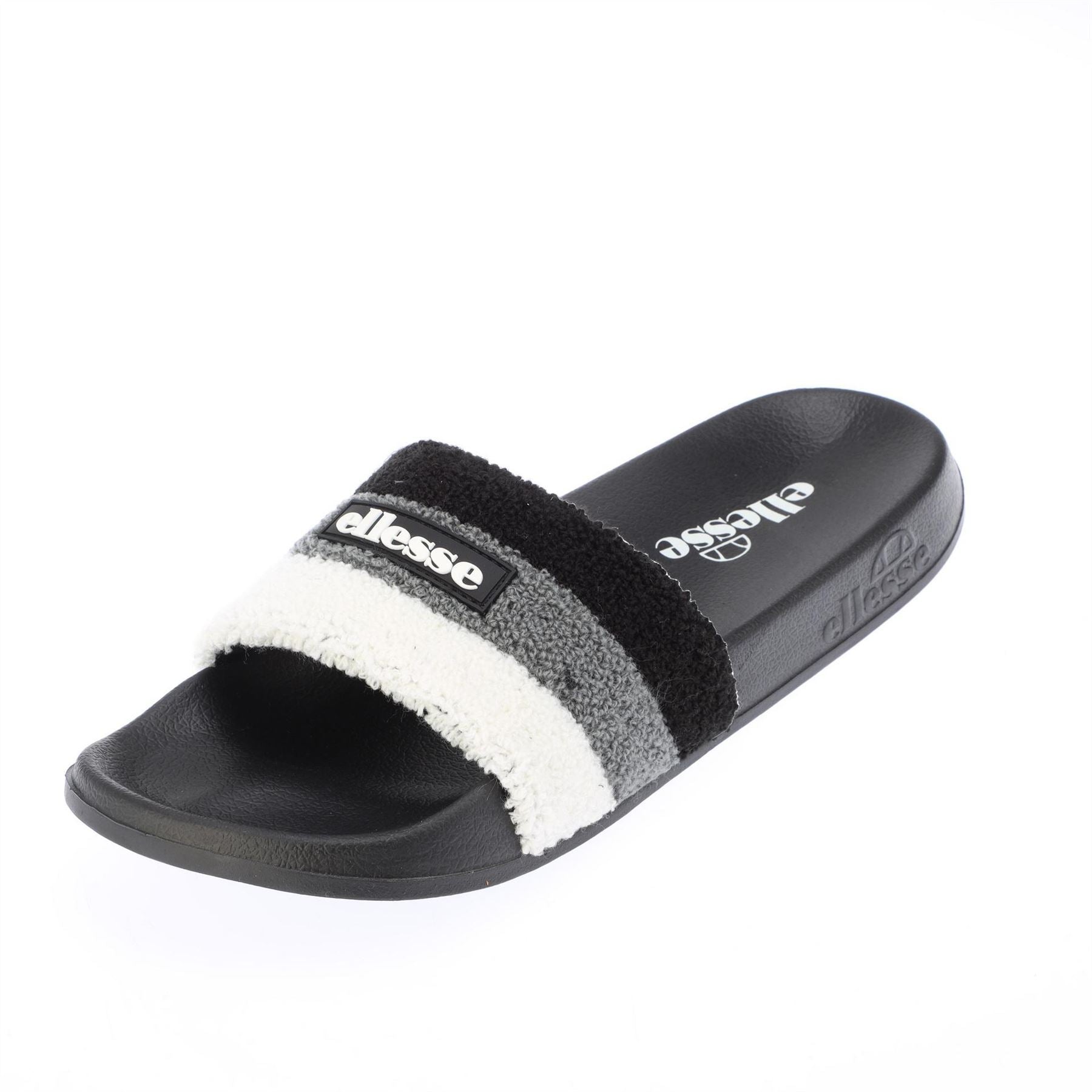 Ellesse Triply Stripe Patterned Open Toe Slides