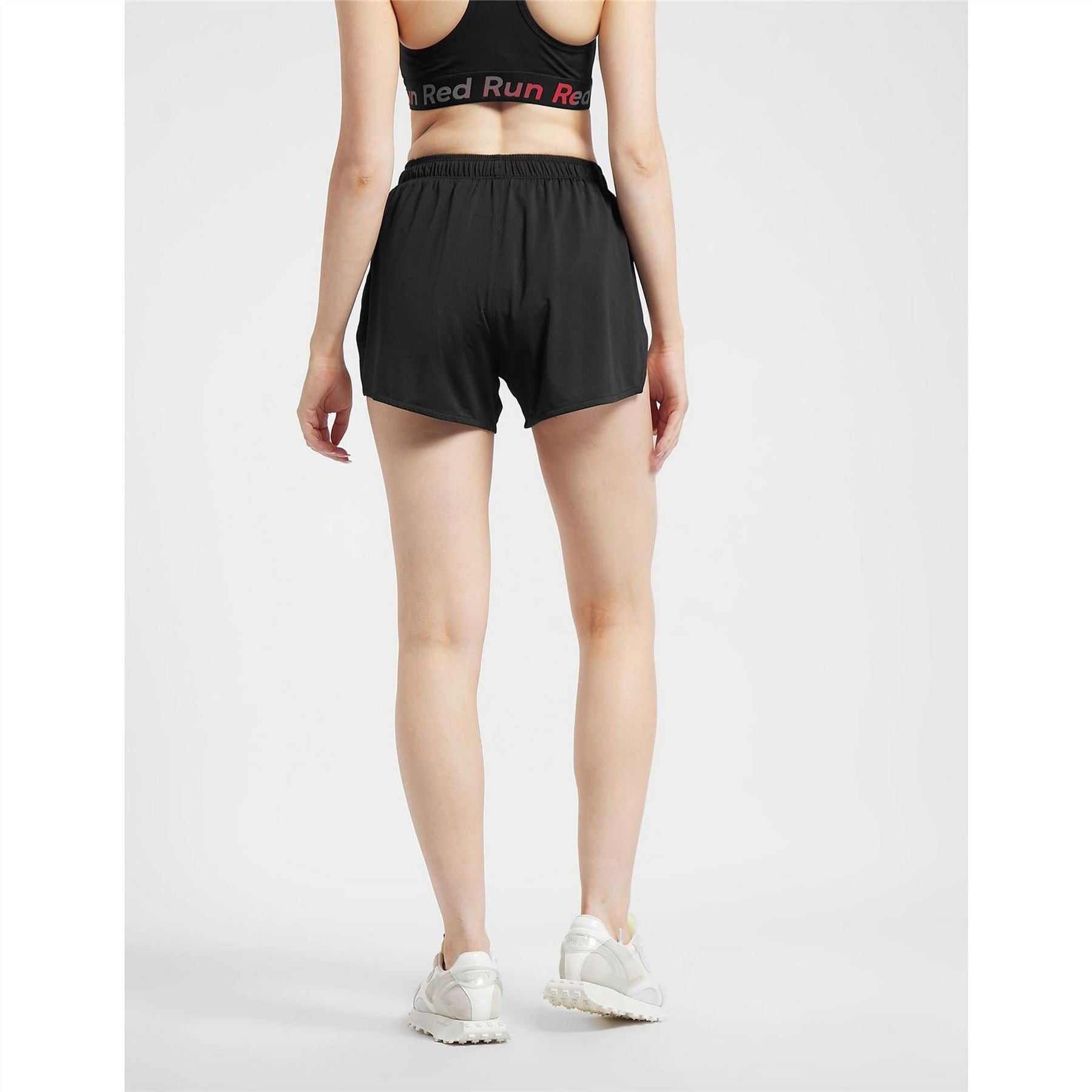 Red Run Running Shorts