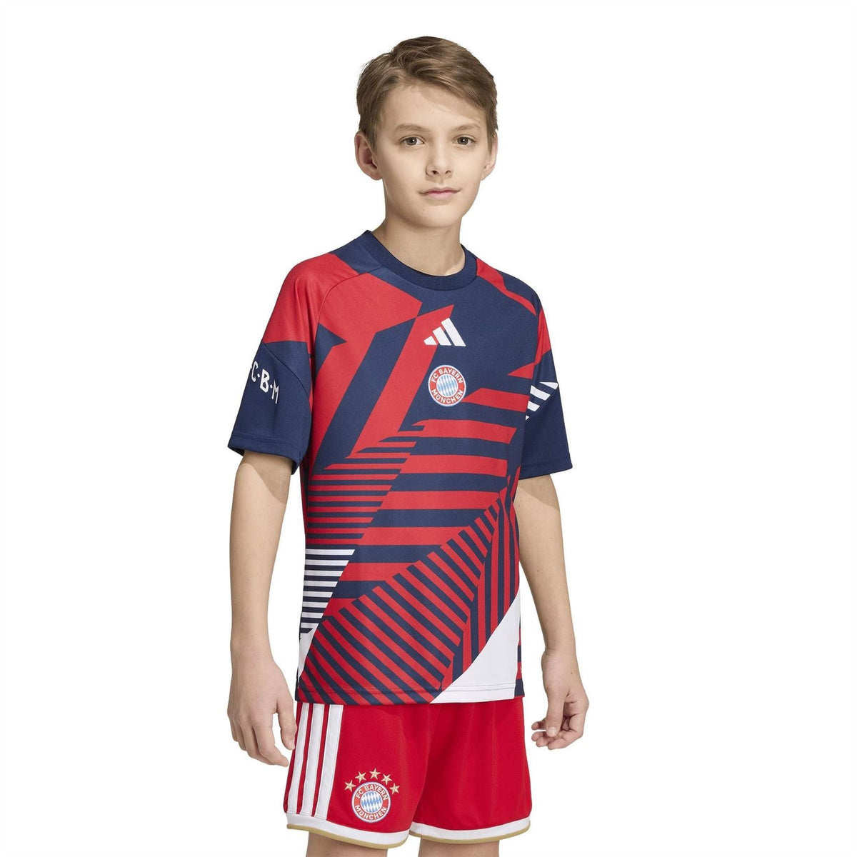 adidas Munich Pre Match Shirt 2026 27 Juniors