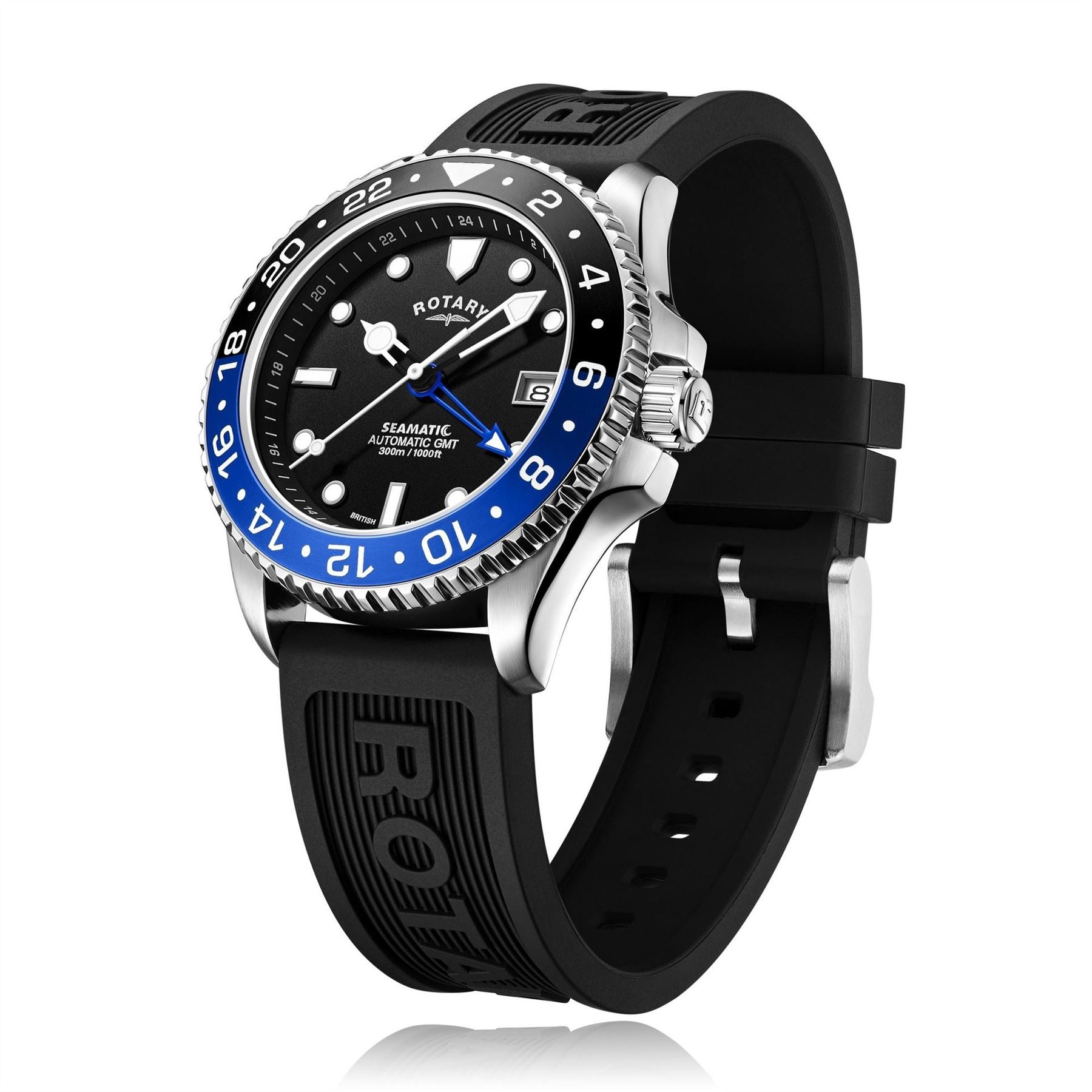 Rotary Analogue Steel Bracelet Strap Watch