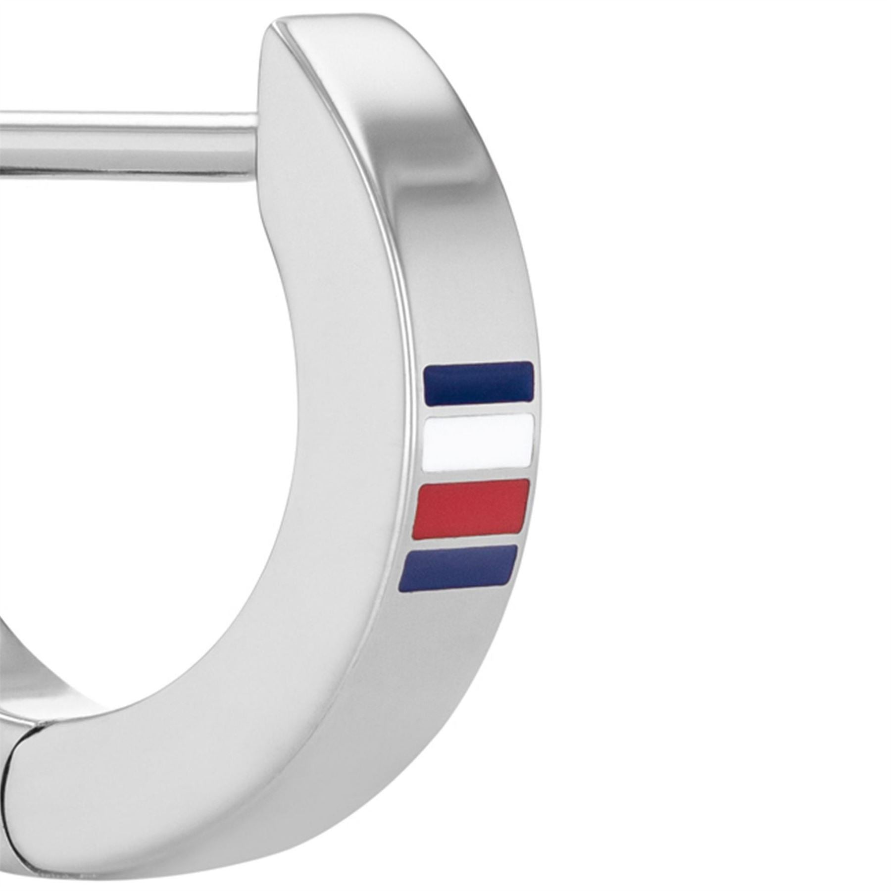 Tommy Hilfiger Stainless Steel Stripe Earrings