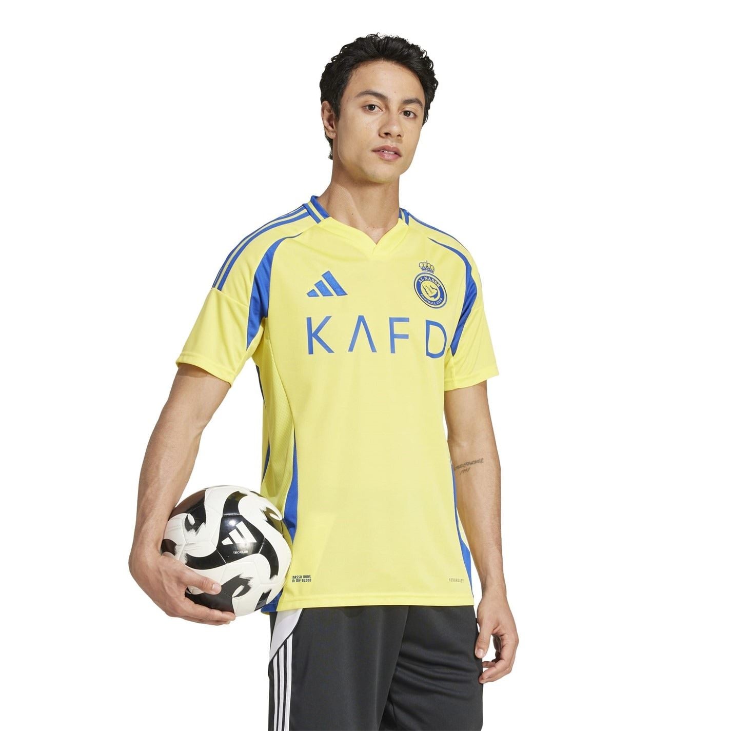 adidas Al Nassr Ronaldo Home Shirt 2024 2025 Adults