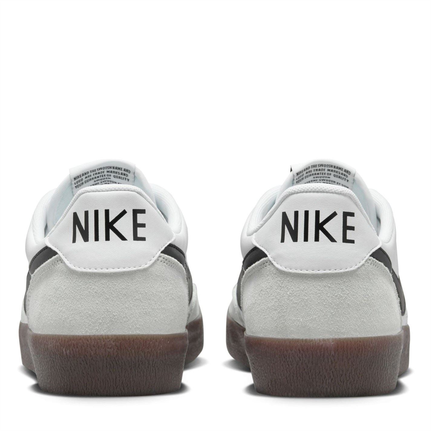 Nike Leather Low Top Flat Heel Sneakers