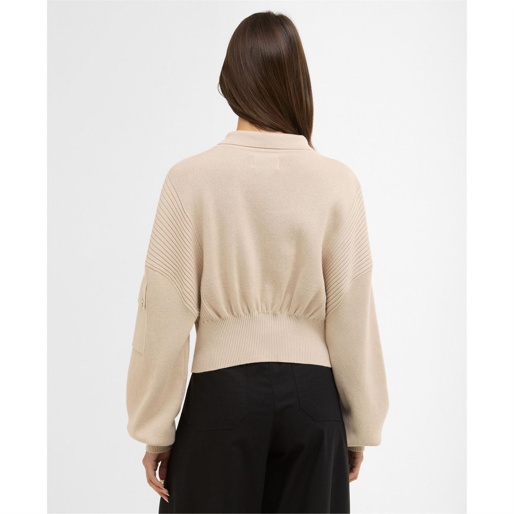 Barbour International Gigi Knitted Bomber
