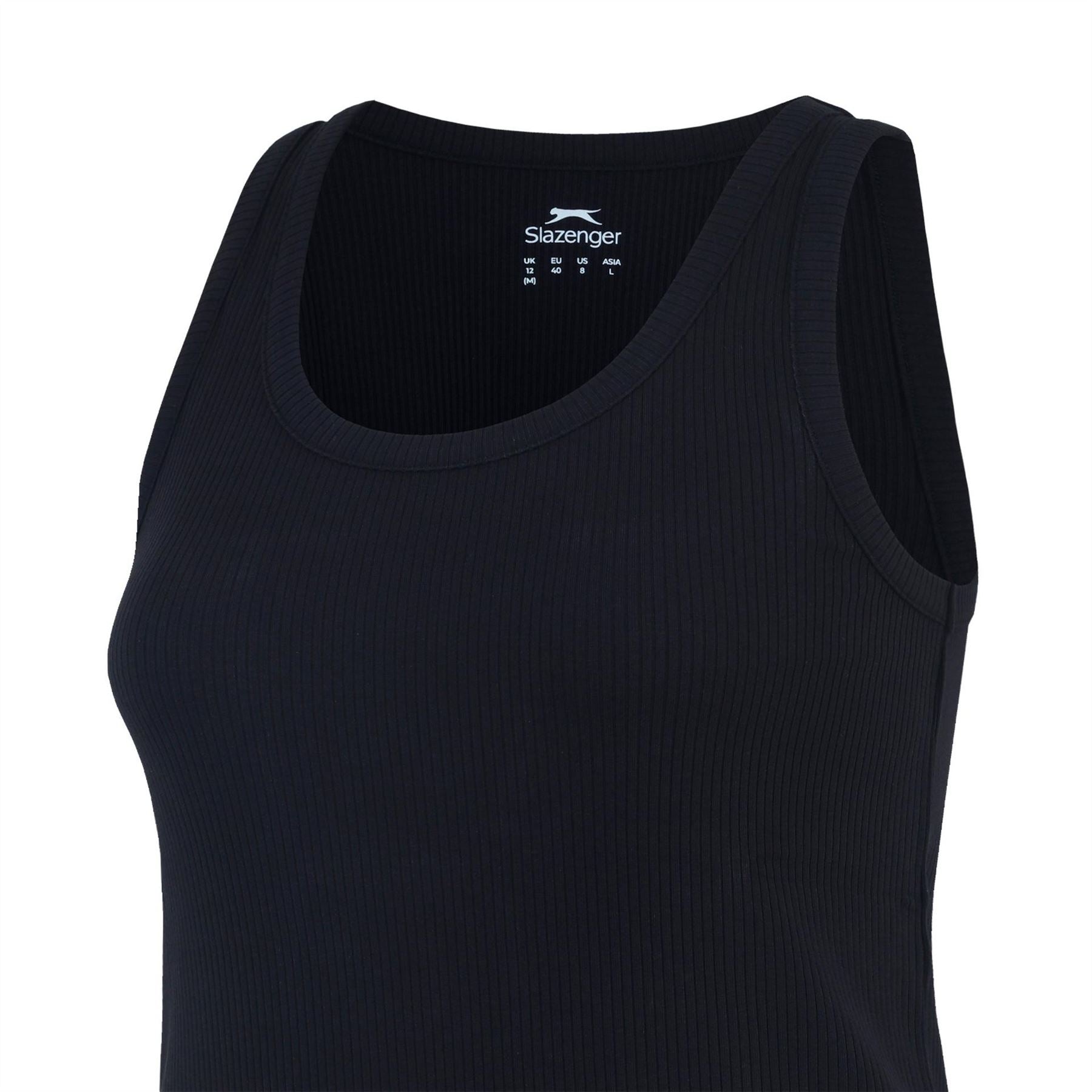 Slazenger Slaz Ribbed Tank Vest