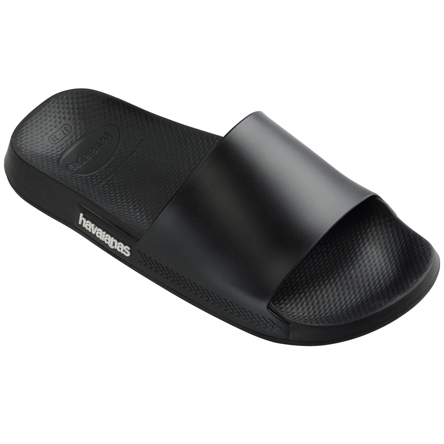 Havaianas Kids Slide Classic Black Flip Flops