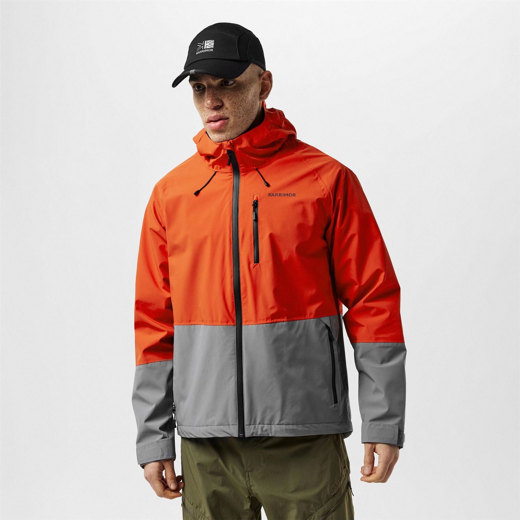 Karrimor Argon 2 Layer WeatherTite Windproof Long Sleeve Waterproof Jacket