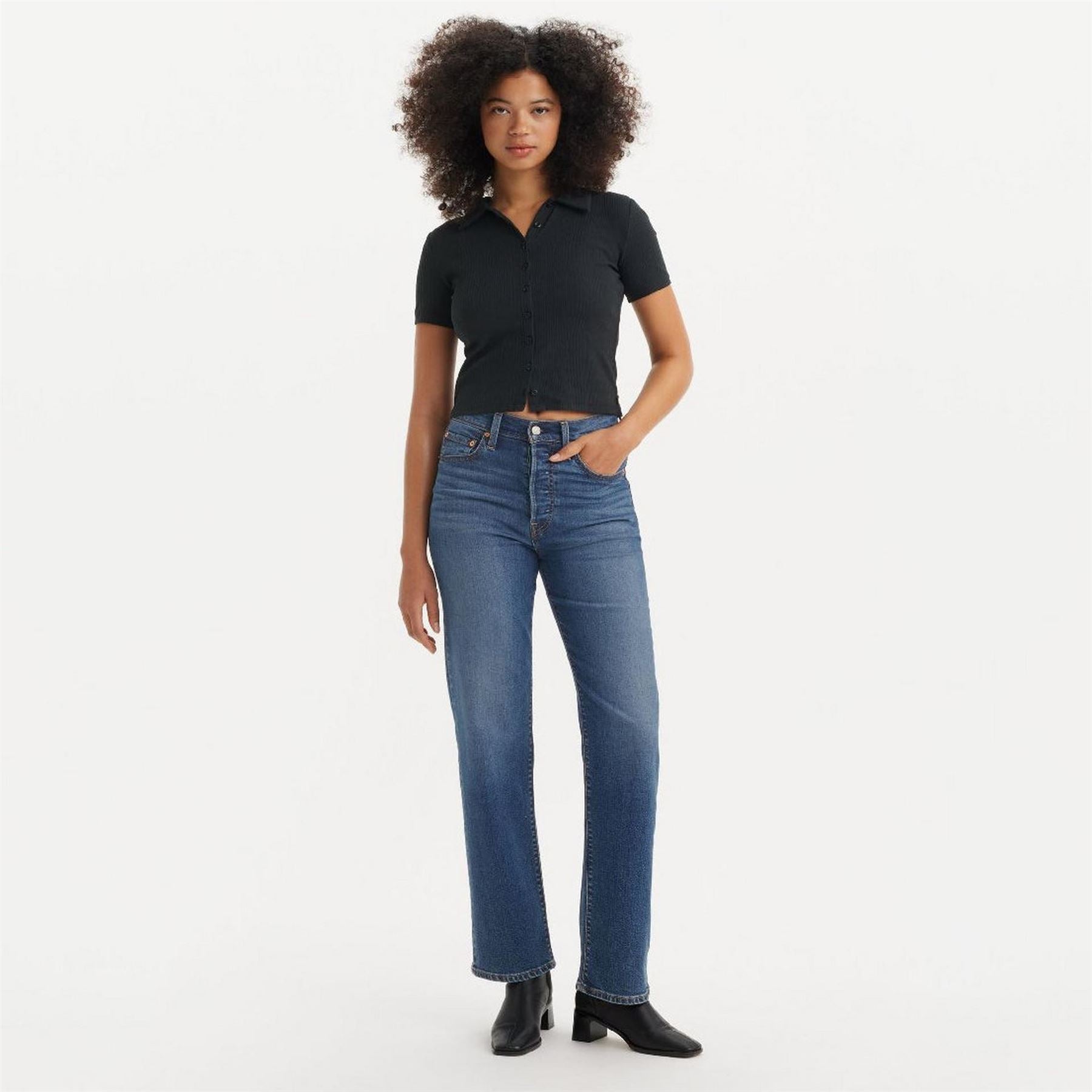 Levis Ribcage Full L