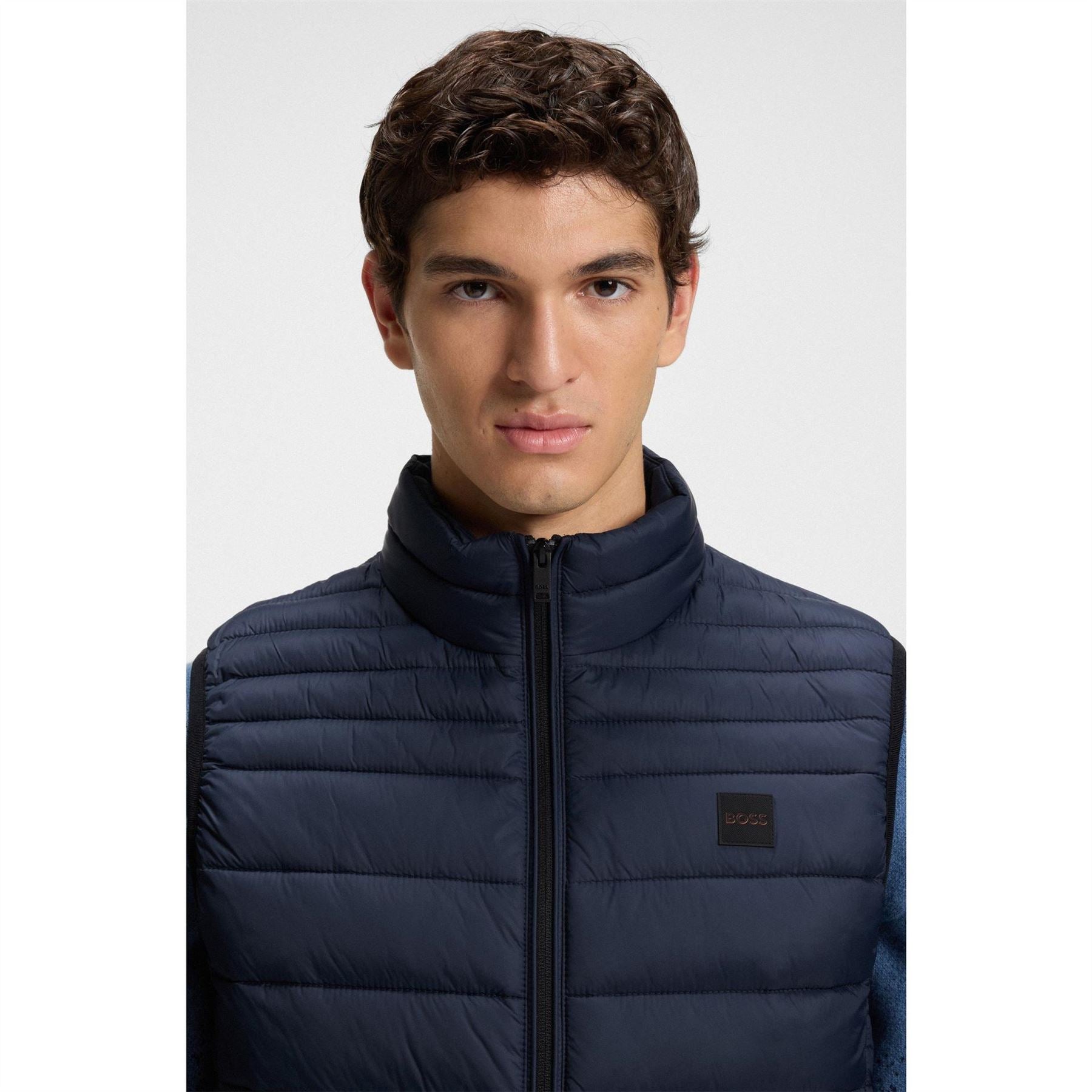 Boss BOSS ORANGE Padded Lightweight Gilet   Tailored Fit (Odeno)