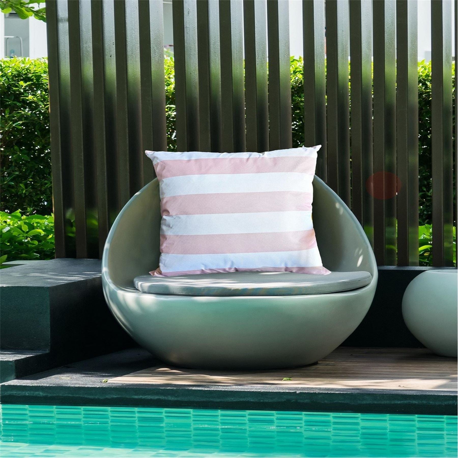Linea Stripe 45 X 45cm Outdoor Cushion