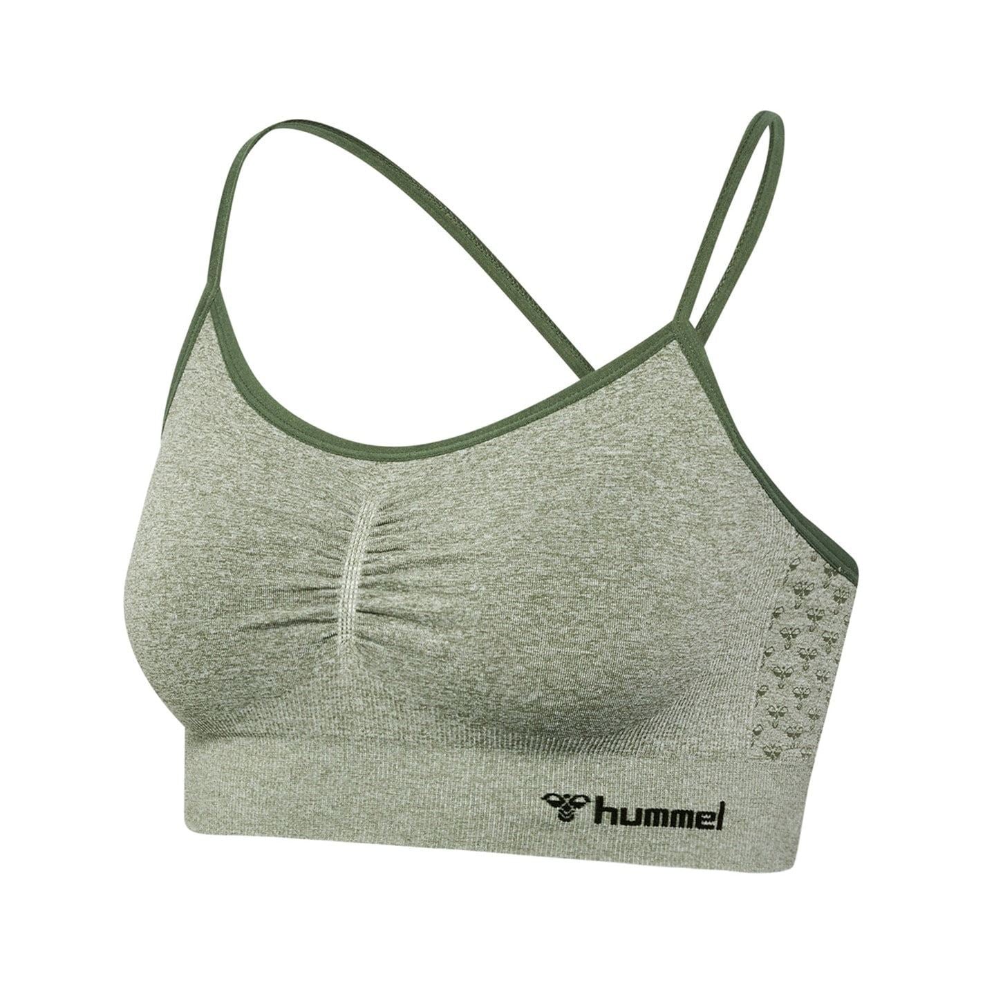 Hummel Clea Spaghetti Strap Cropped Bra