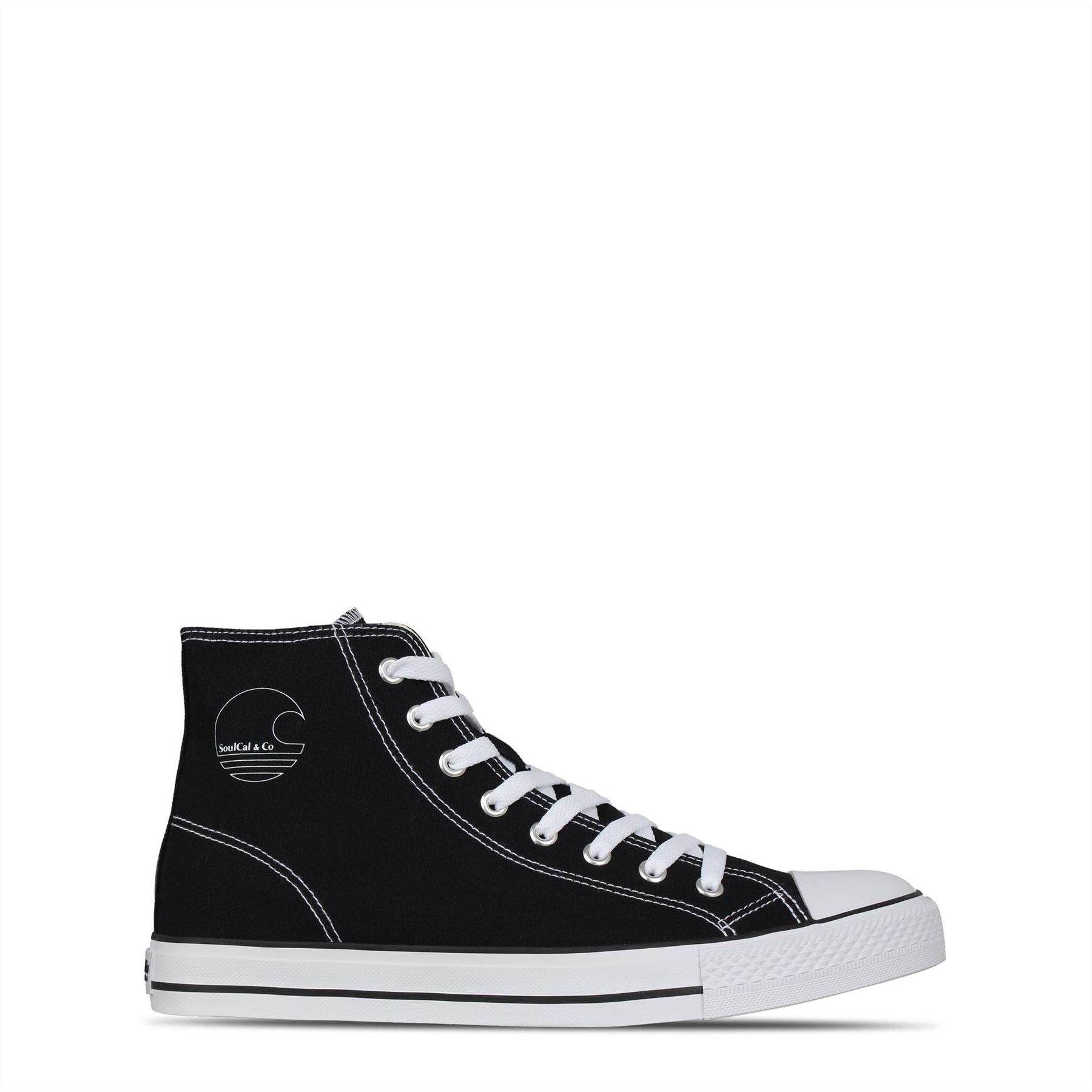 SoulCal Mens Canvasas High Trainers