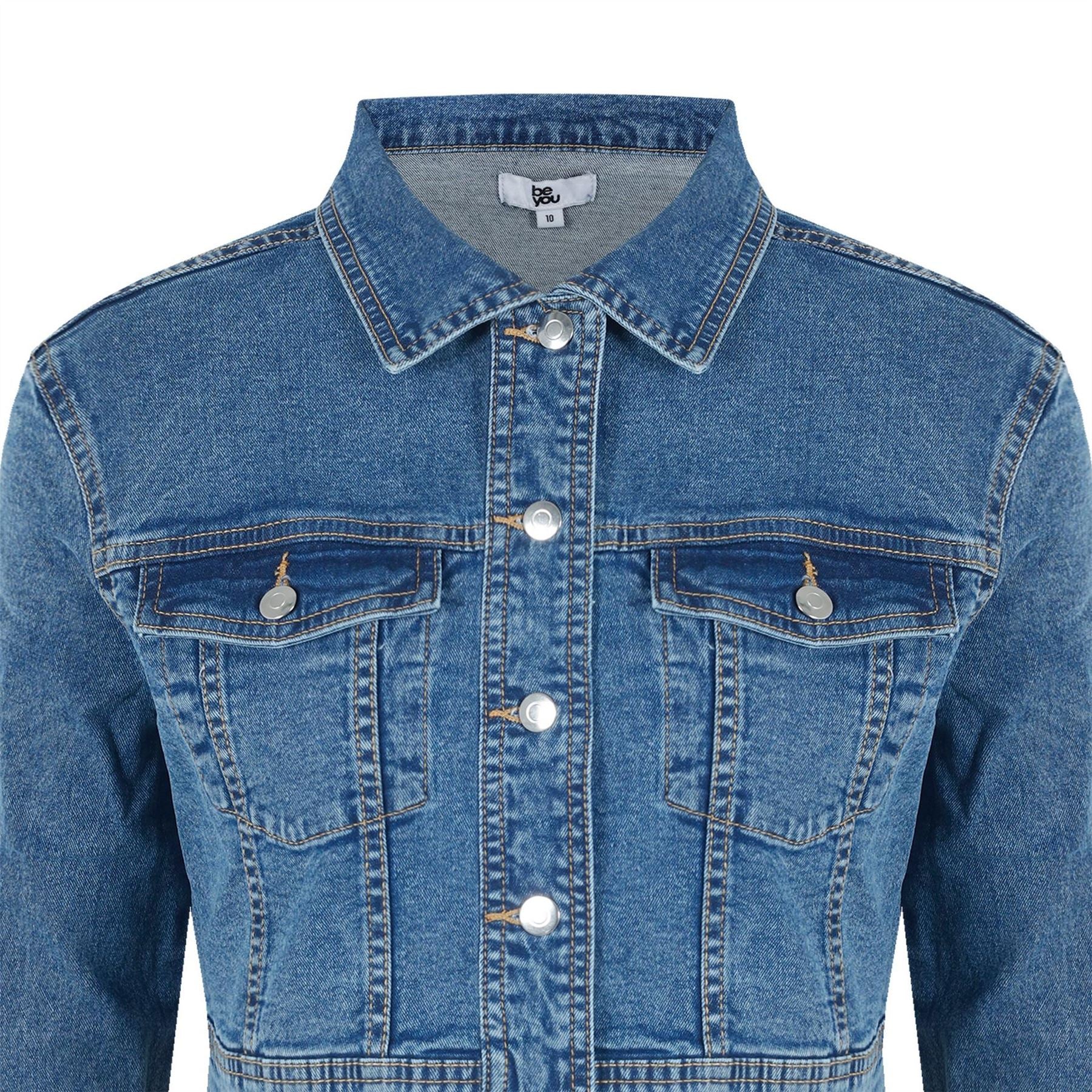 Be You Cropped Denim Jacket