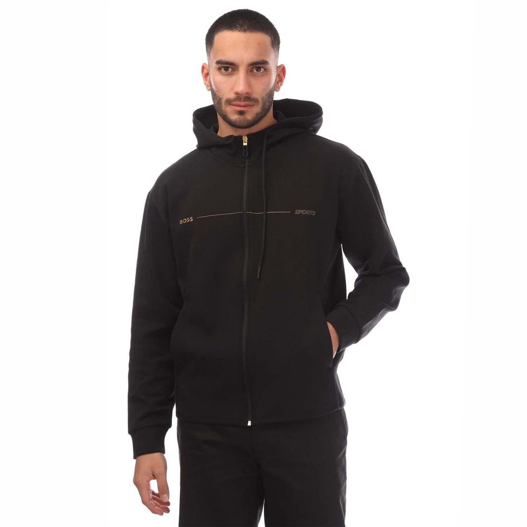 Boss Artwork Zip Up Hoodie