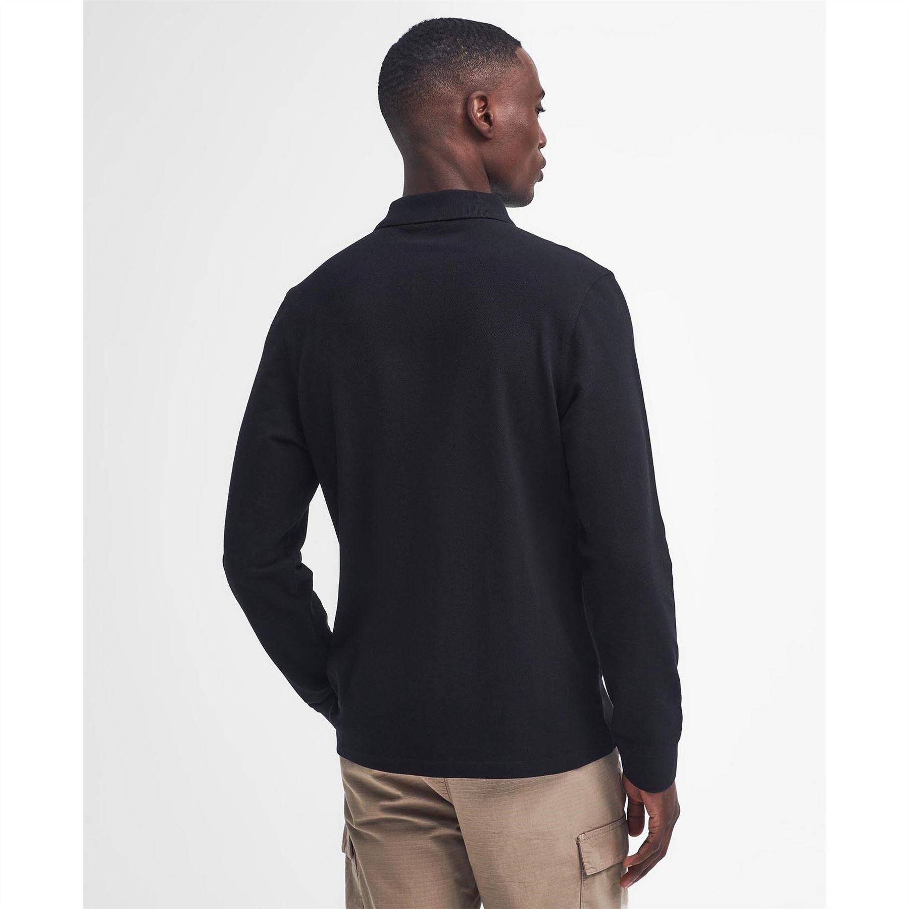 Barbour International Long Sleeve Polo Shirt
