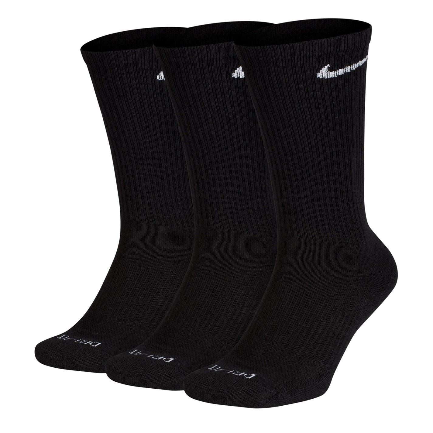 Nike Mens 3 Pack Crew Socks