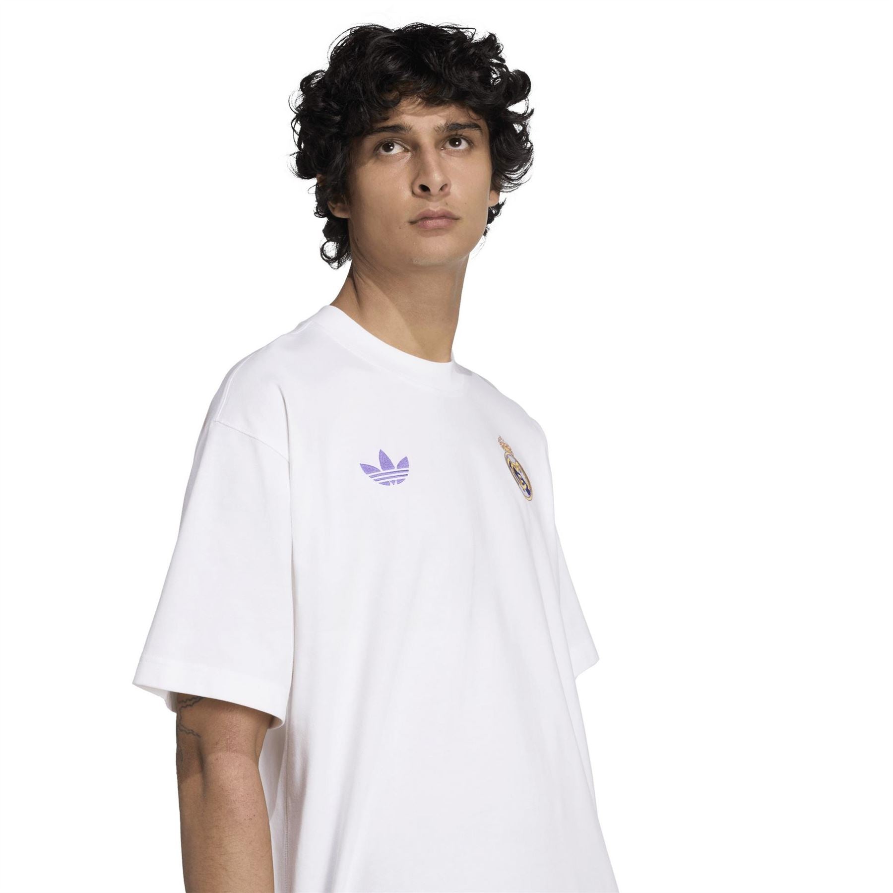 adidas Mens Real Madrid Originals Lfstlr T-Shirt 25 26